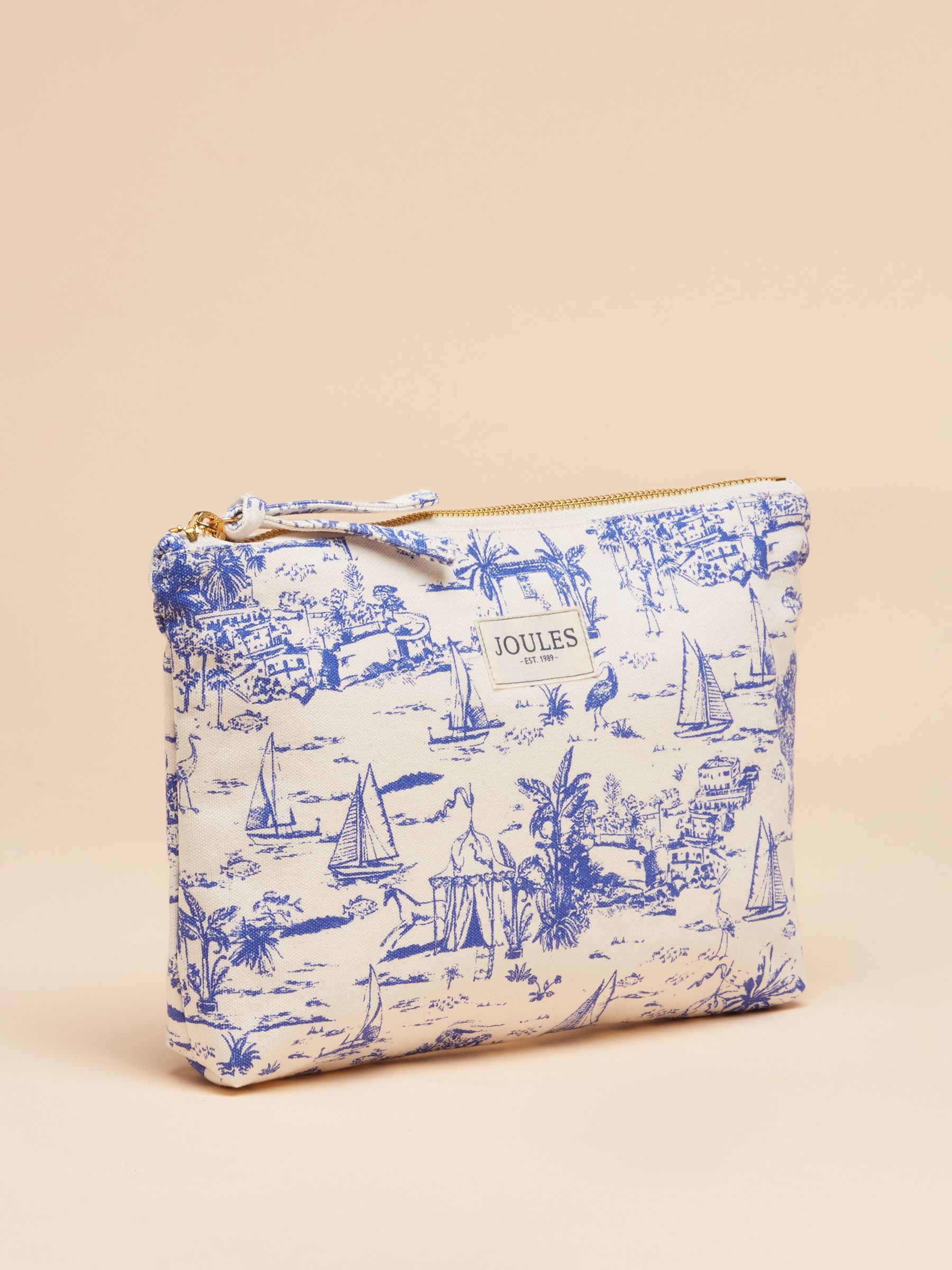 Carrywell Blue/White Zip Pouch - Image 2 of 5