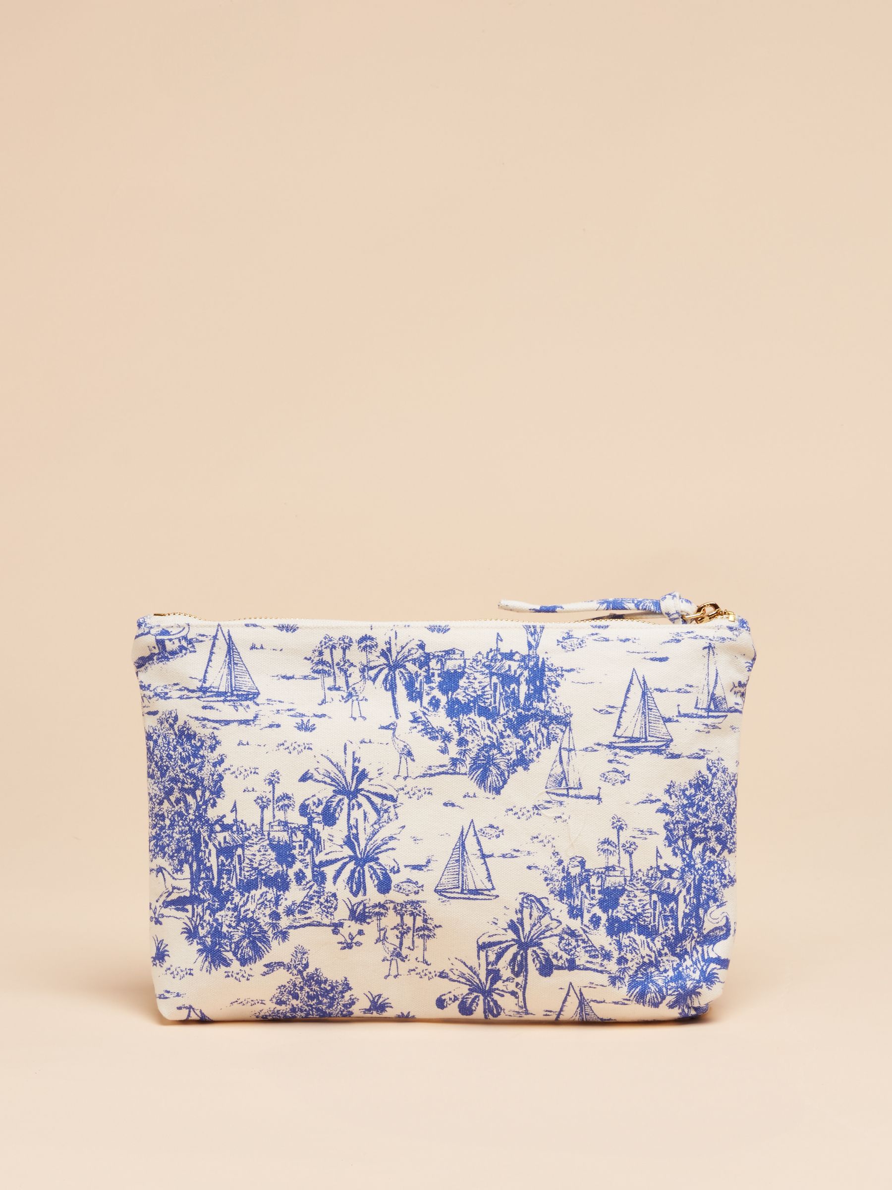 Carrywell Blue/White Zip Pouch - Image 3 of 5