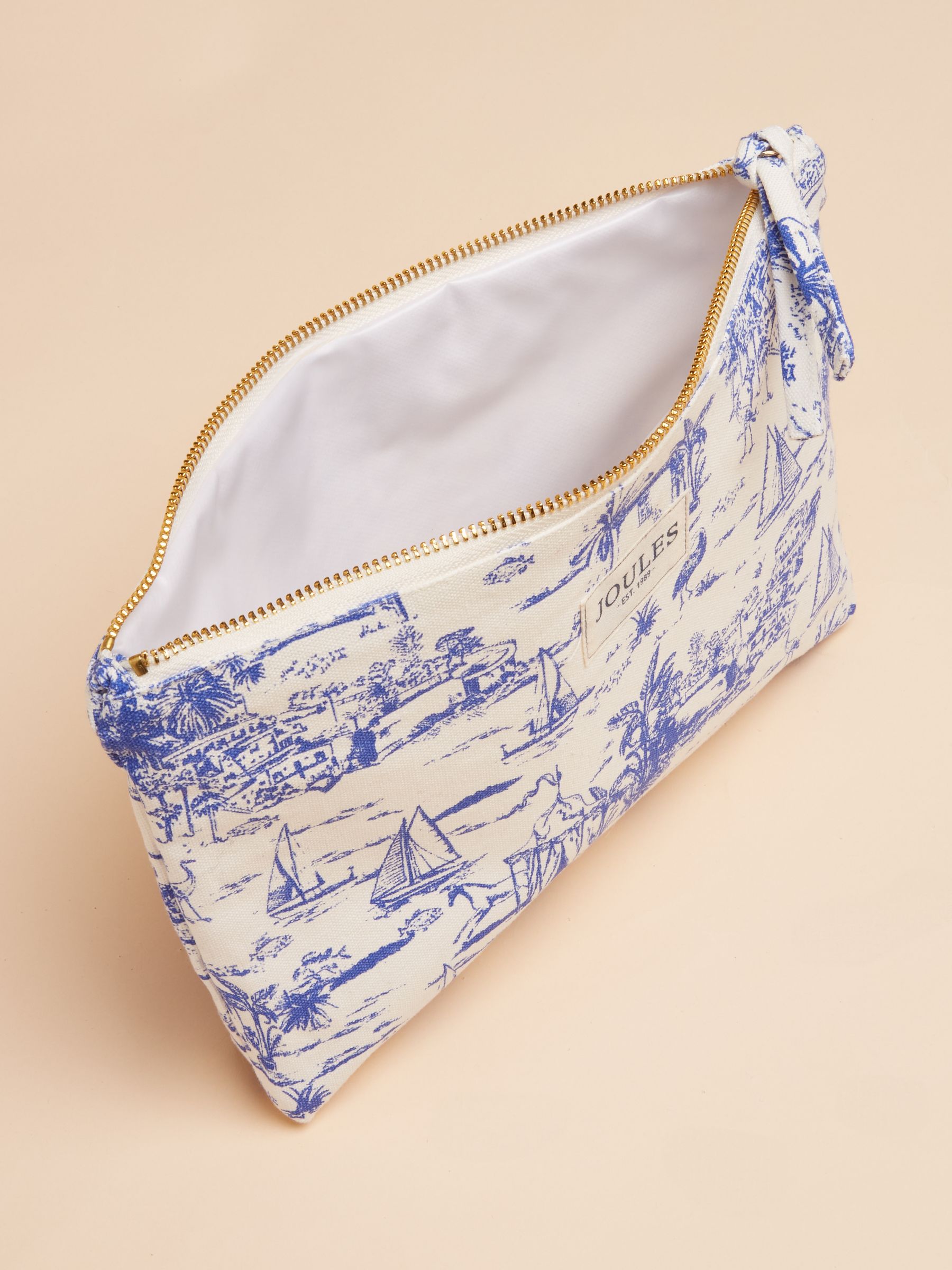Carrywell Blue/White Zip Pouch - Image 4 of 5