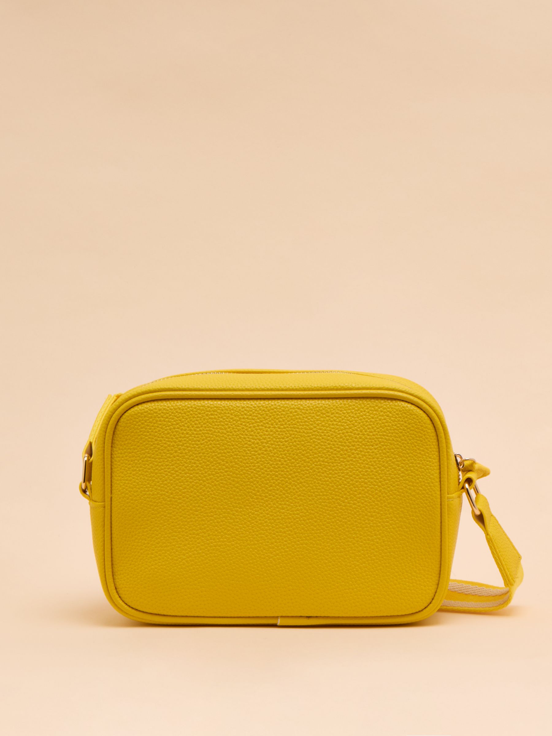 Trent Yellow Cross Body Bag - Image 6 of 8