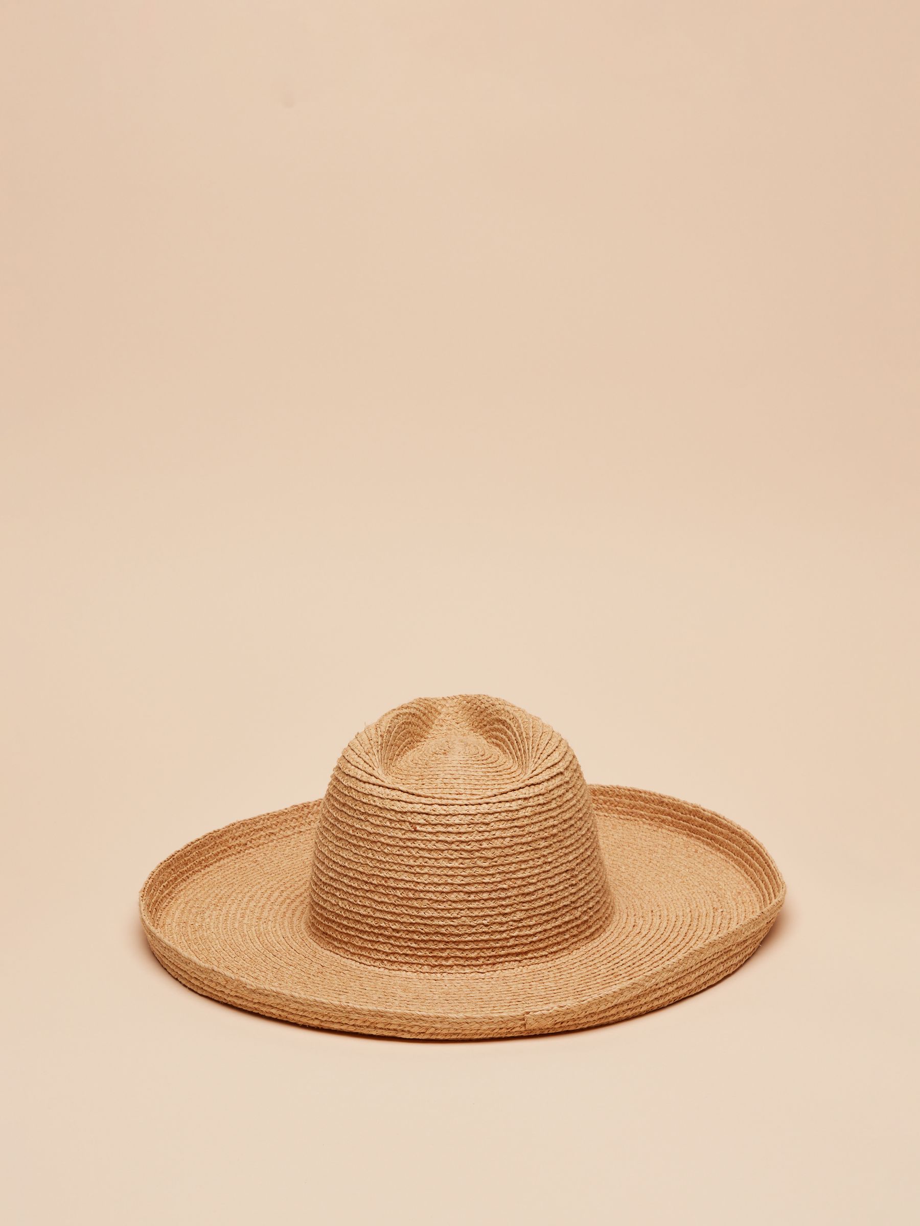 Siesta Neutral Straw Hat - Image 8 of 10
