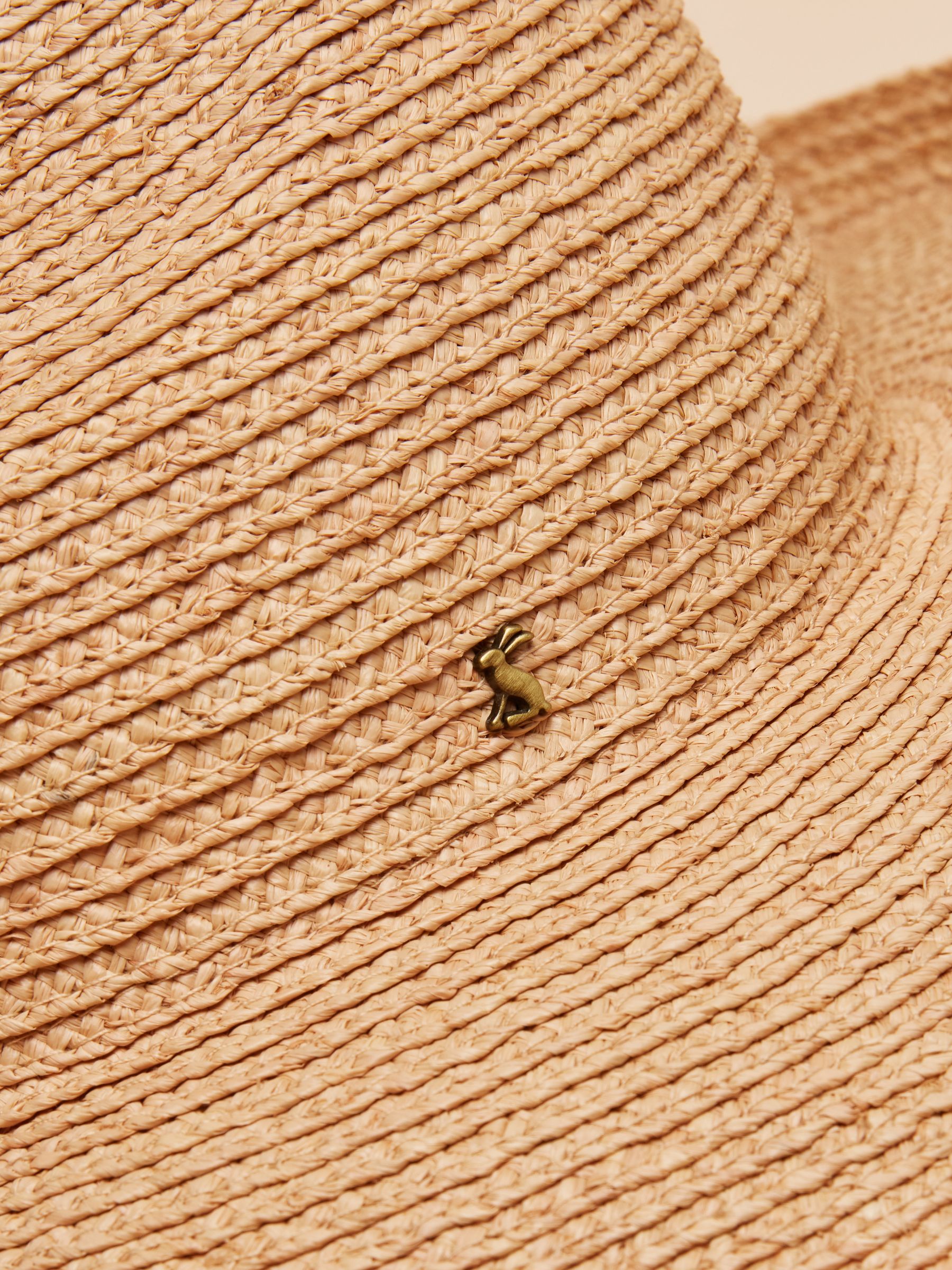 Siesta Neutral Straw Hat - Image 9 of 10