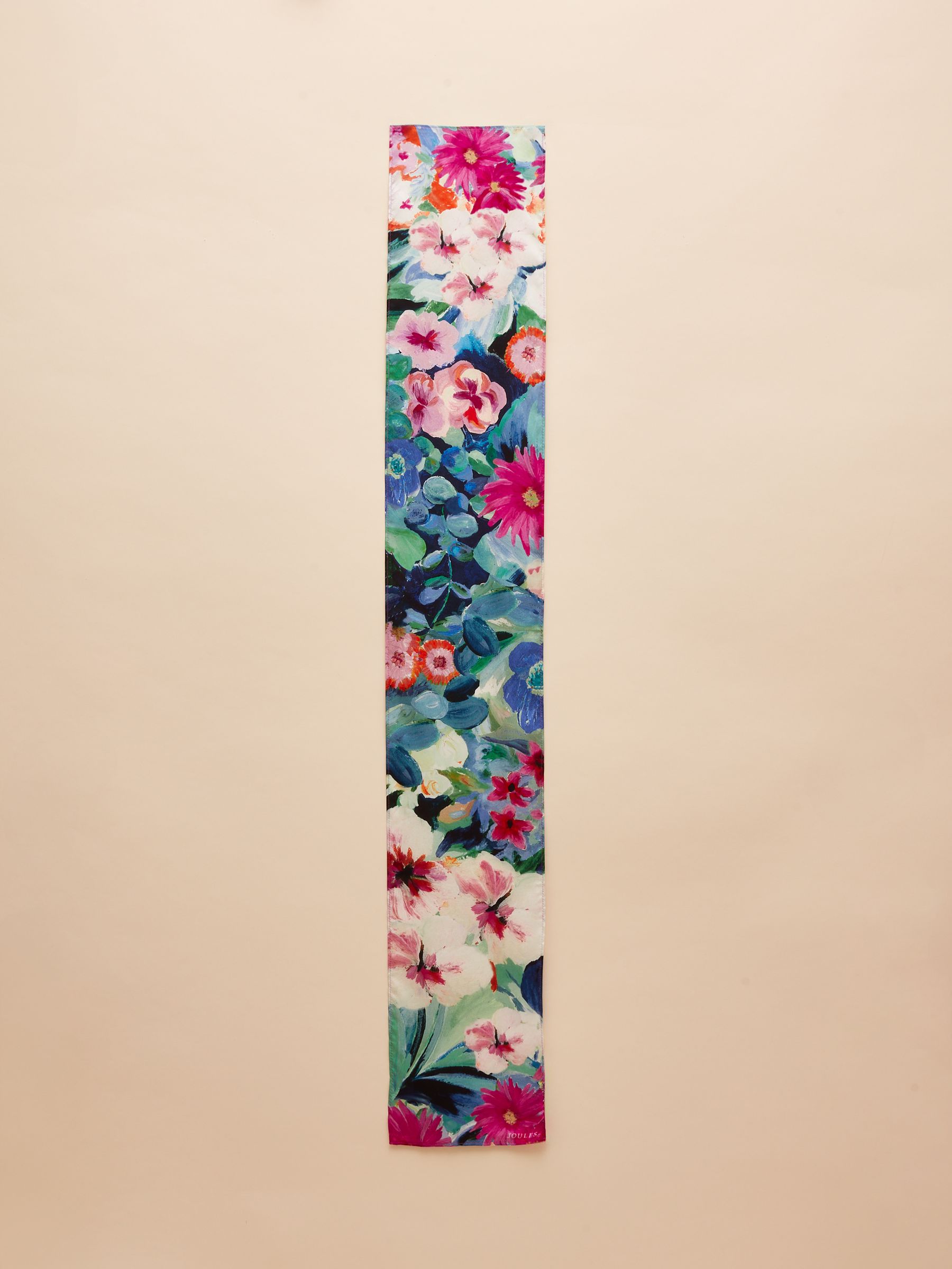 Highgrove Floral Skinny Printed Scarf - Image 3 of 5