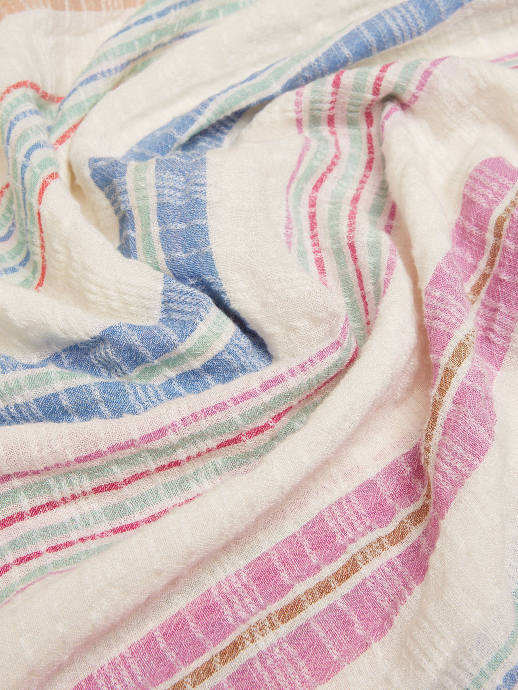 Orla Multi Lightweight Cotton Scarf - Image 5 of 6