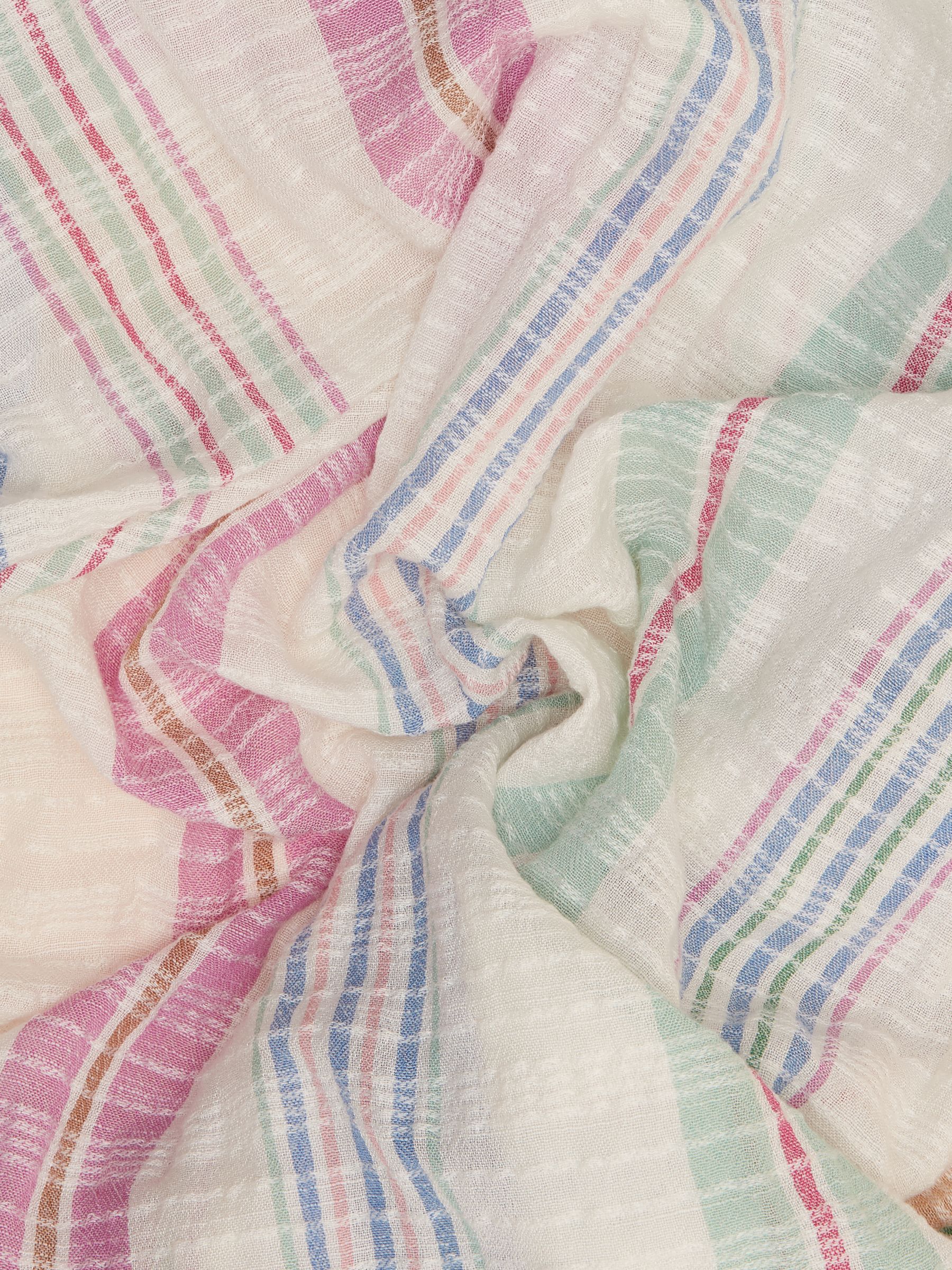 Orla Multi Lightweight Cotton Scarf - Image 6 of 6