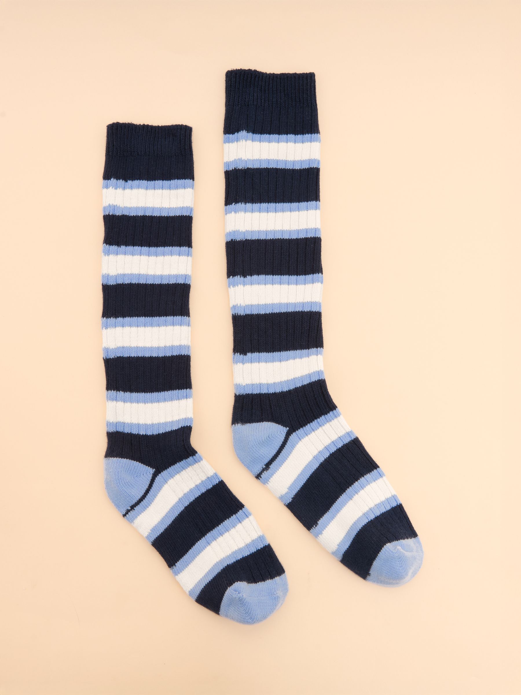 Women's Wader Navy Blue Welly Socks - Image 1 of 3