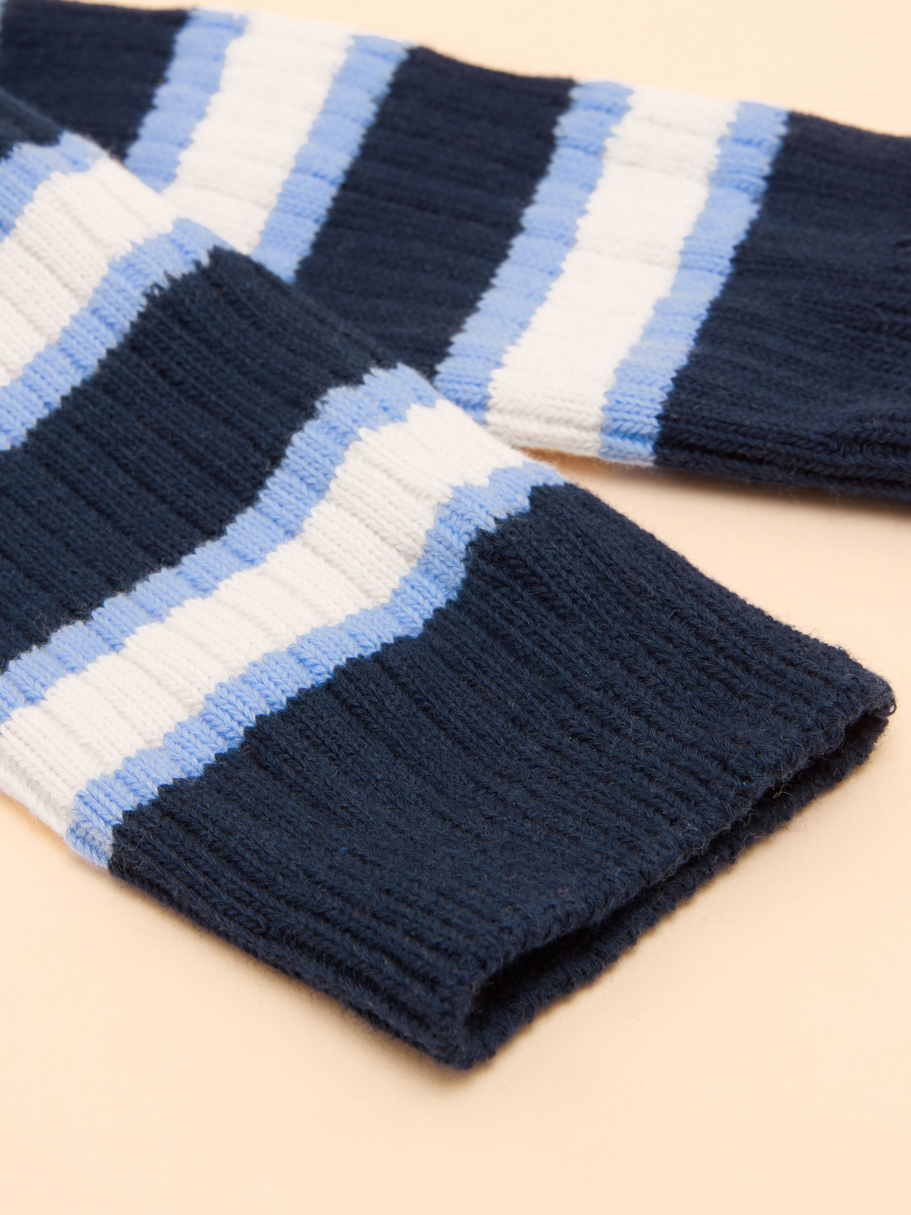 Women's Wader Navy Blue Welly Socks - Image 2 of 3