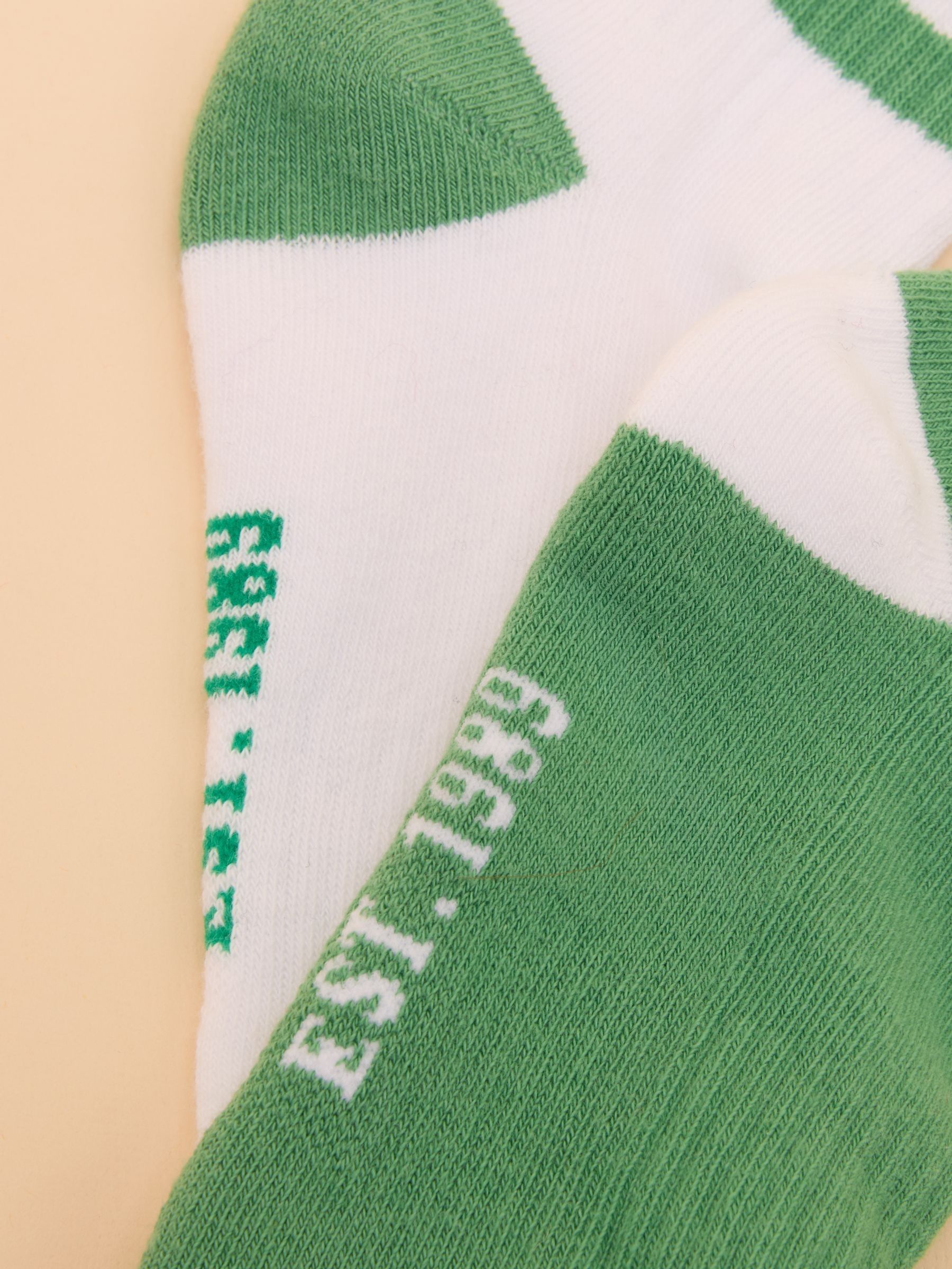 Women's Volley Green Pack of Two Tennis Socks - Image 2 of 3