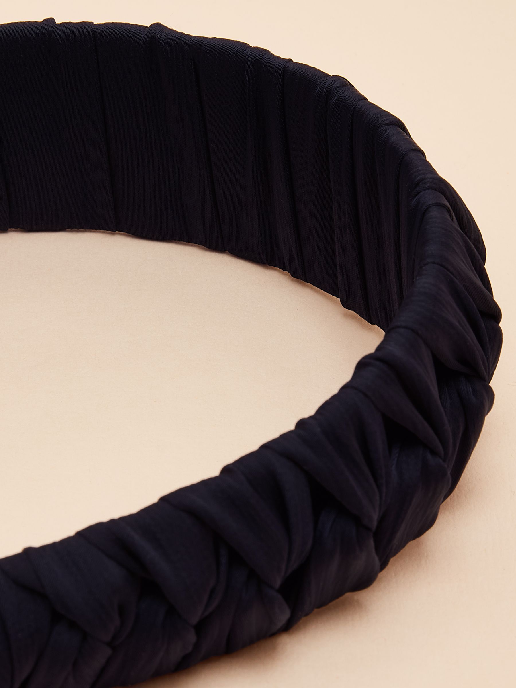 Patsy Navy Knot Headband - Image 6 of 6