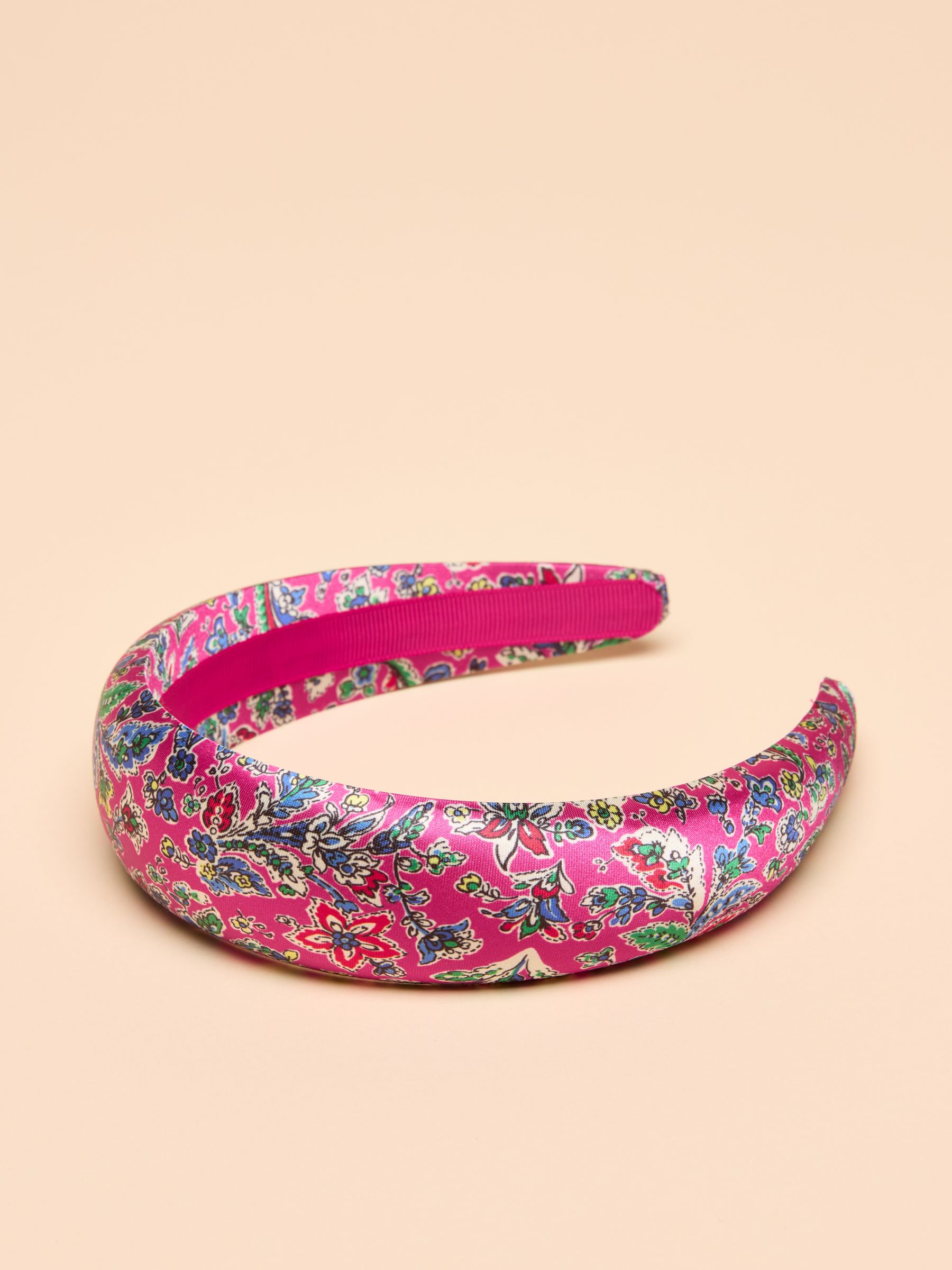 Carissa Pink/Blue Printed Headband - Image 5 of 6