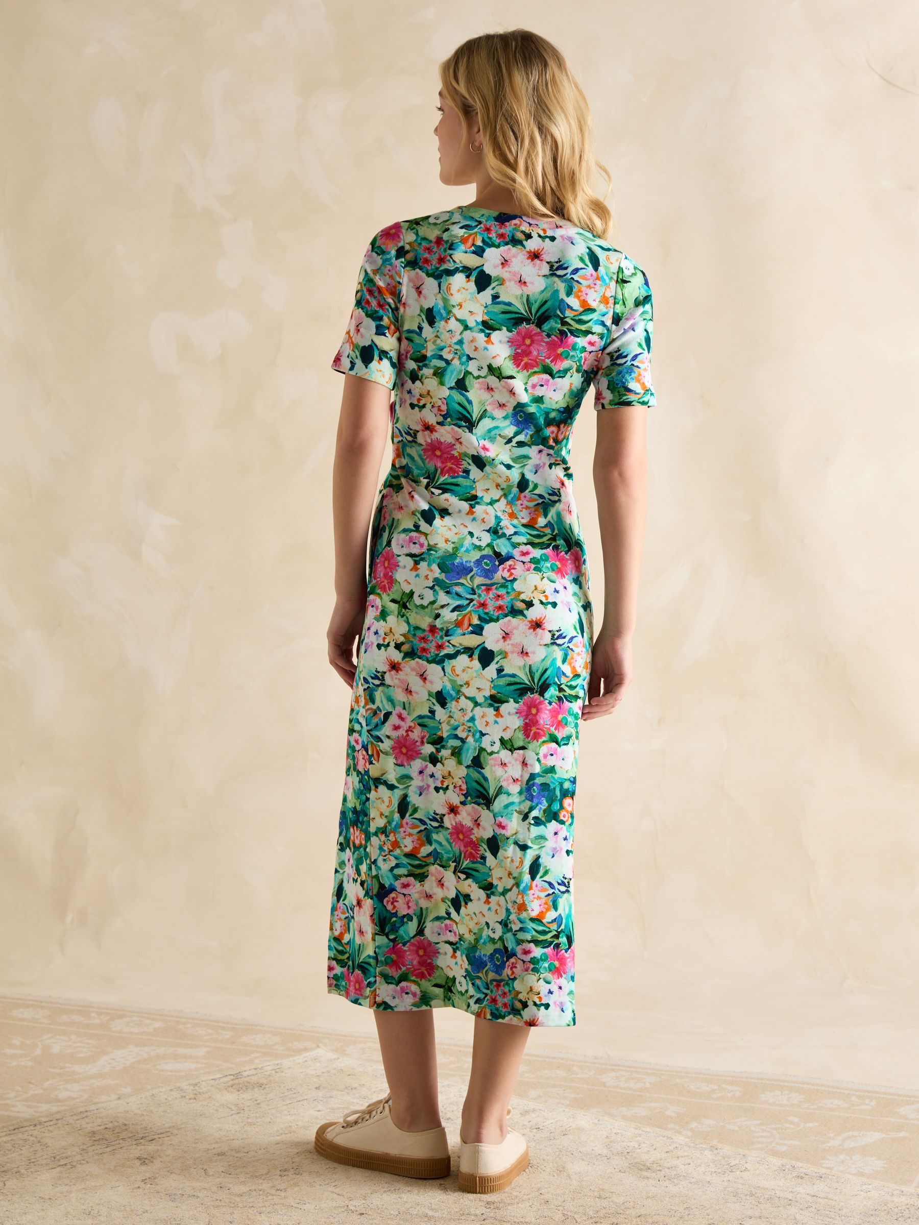 Annabelle Multi Twist Jersey T-Shirt Dress - Image 2 of 7