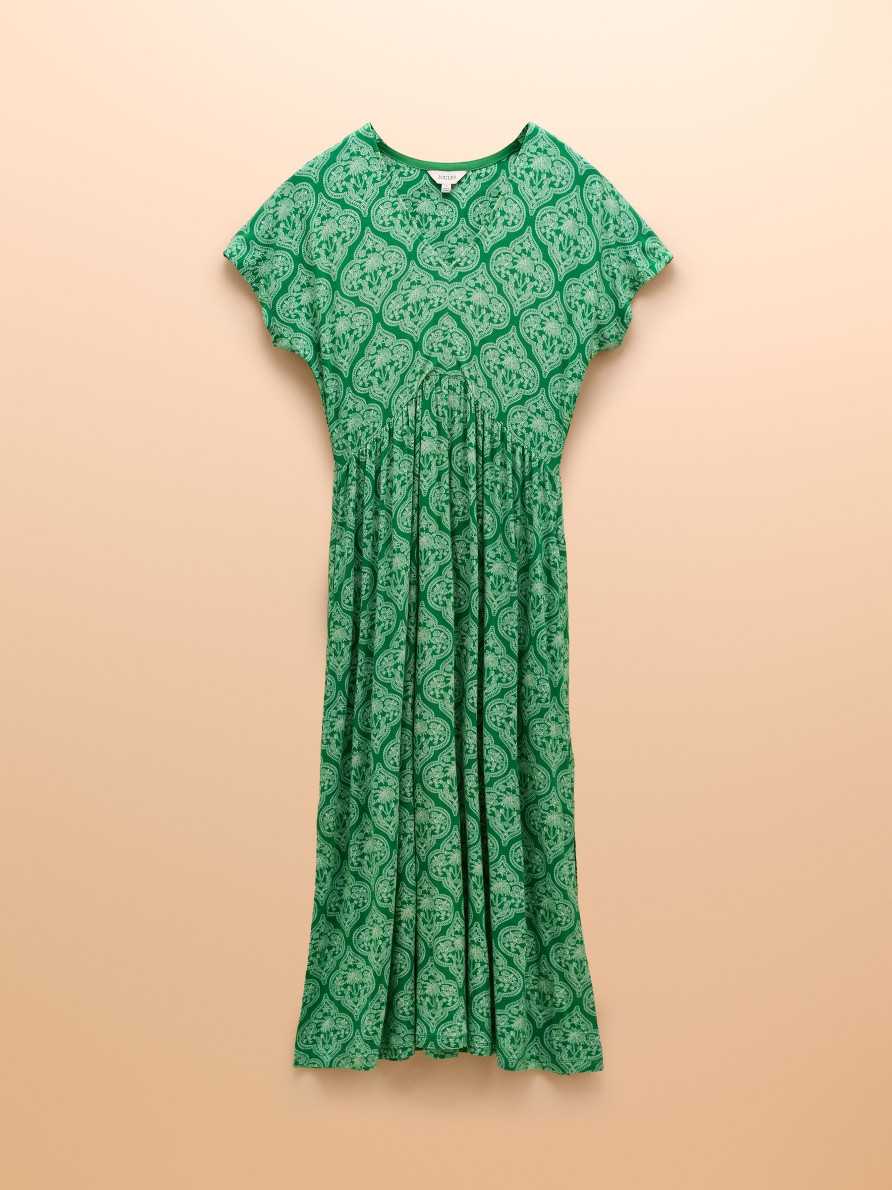 Nia Green V-Neck Dress - Image 7 of 7