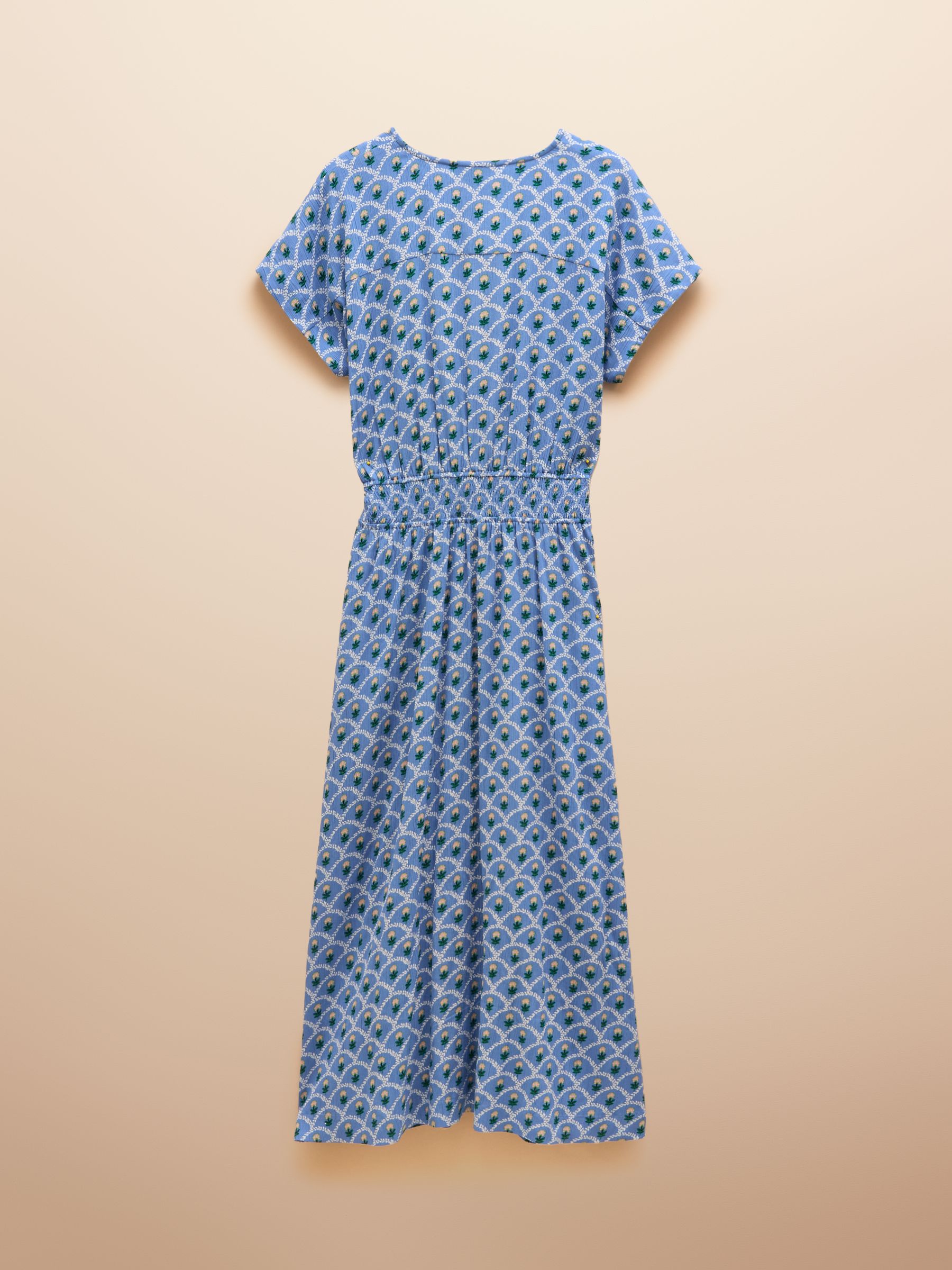 Rosie Blue Midi Dress - Image 11 of 11