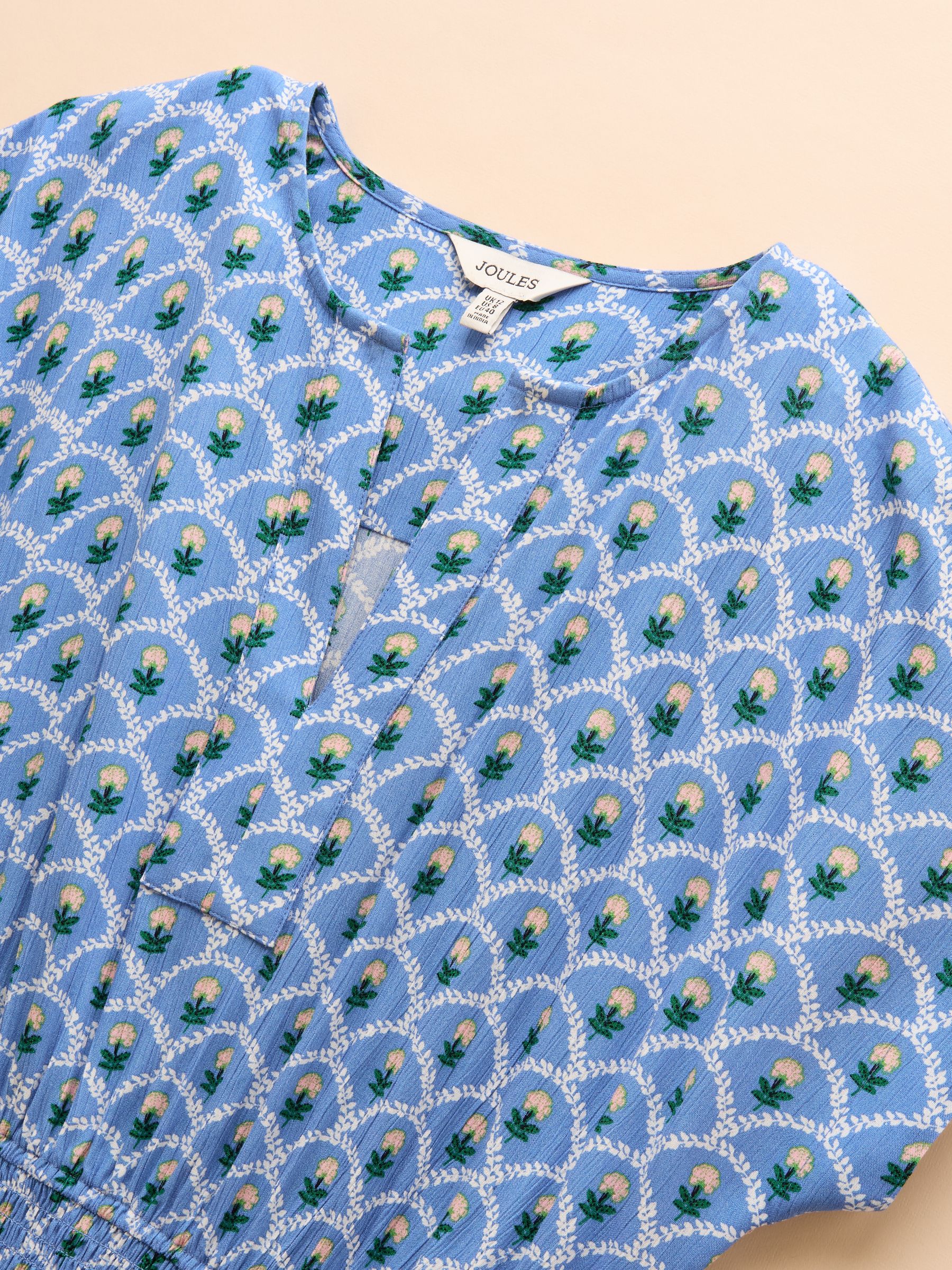 Rosie Blue Midi Dress - Image 7 of 11