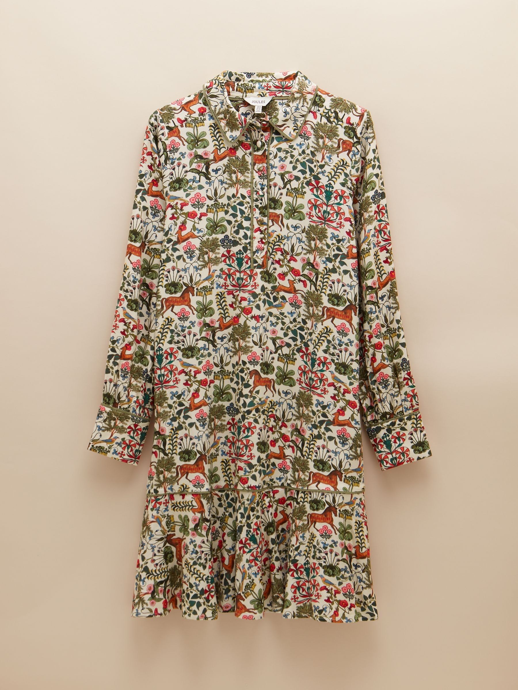 Lydia Multi Long Sleeve Shirt Dress - Image 5 of 5