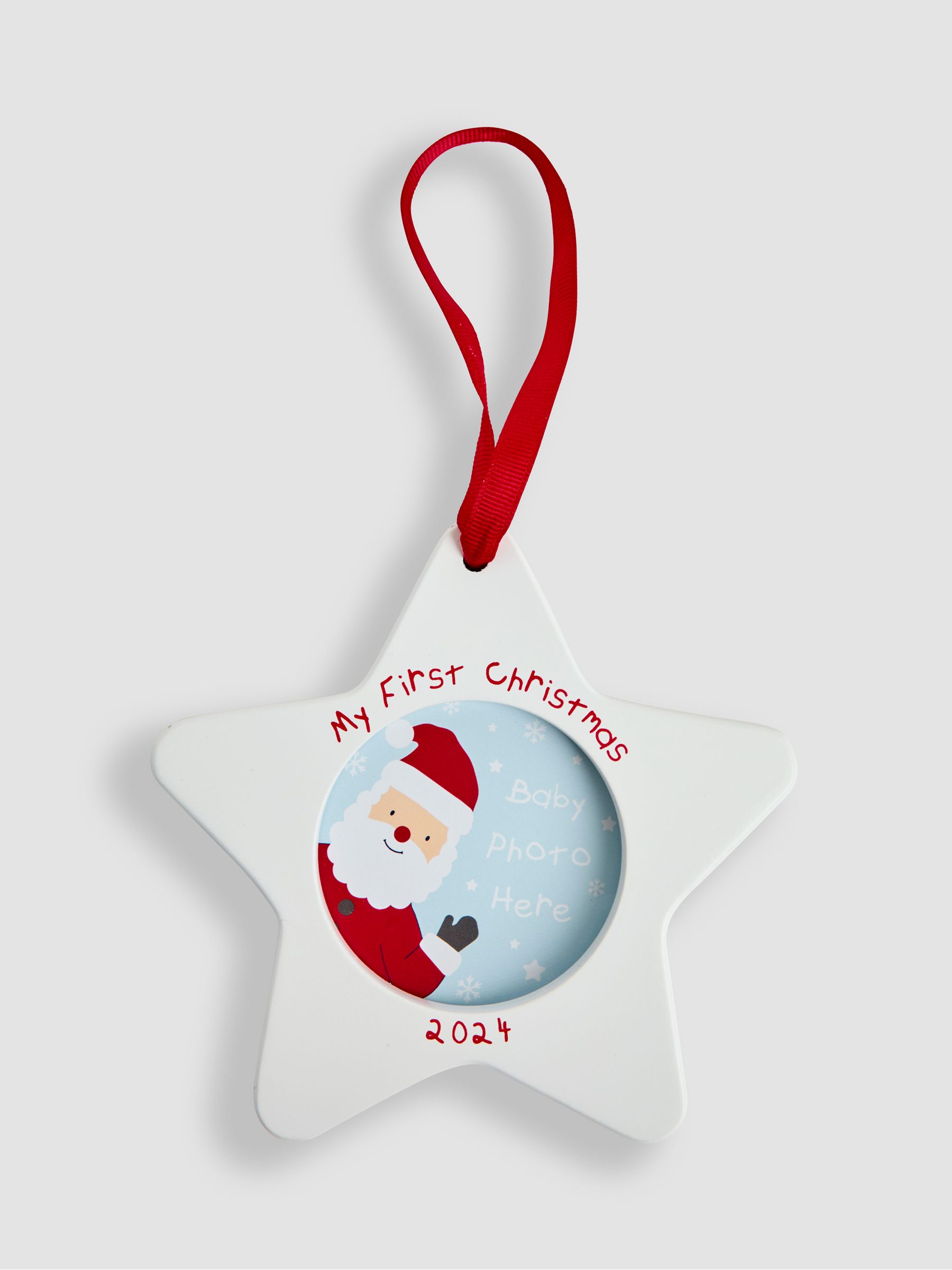My First Christmas 2024 Star Tree Decoration - Image 2 of 3
