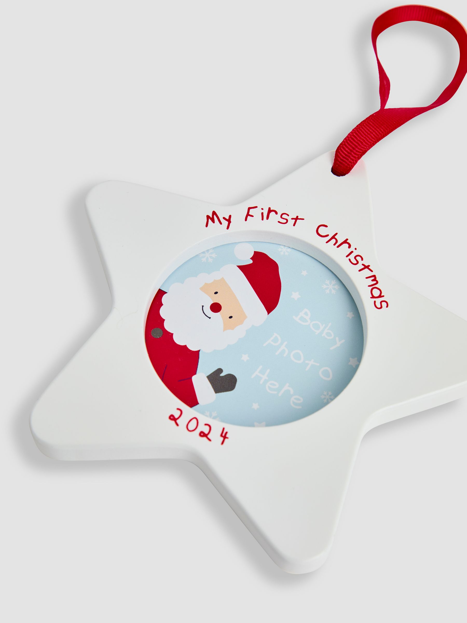 My First Christmas 2024 Star Tree Decoration - Image 3 of 3