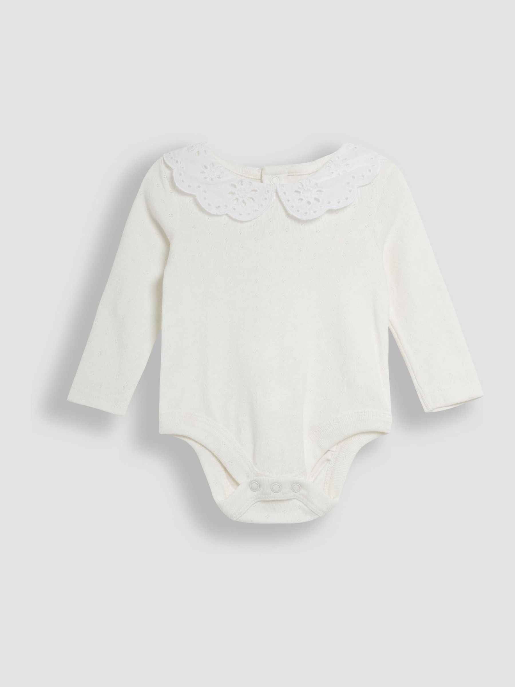 Red Baby Robin Embroidered Cord  Dress and Body Set - Image 4 of 5