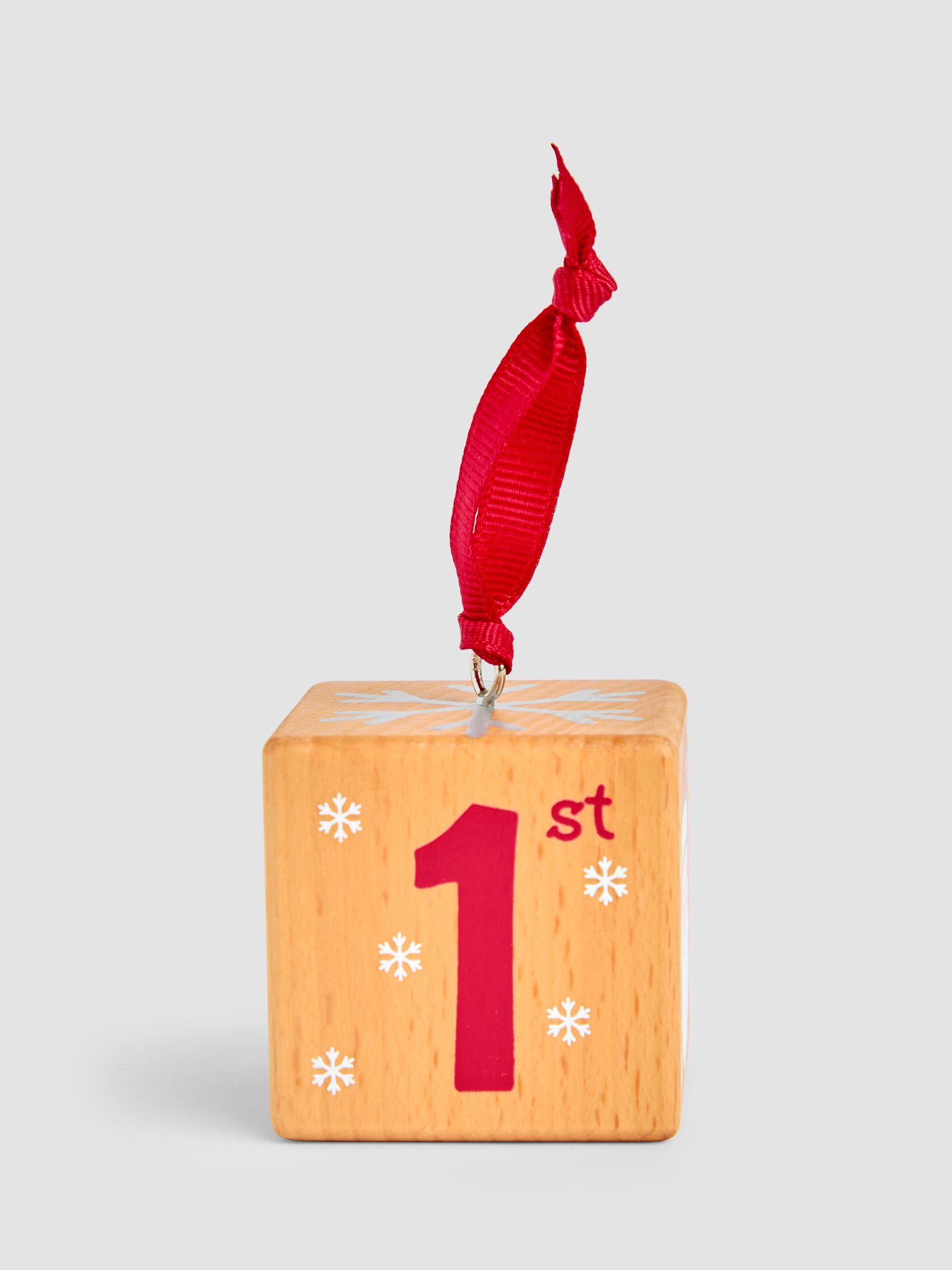 My First Christmas Baby Block Tree Decoration - Image 6 of 7