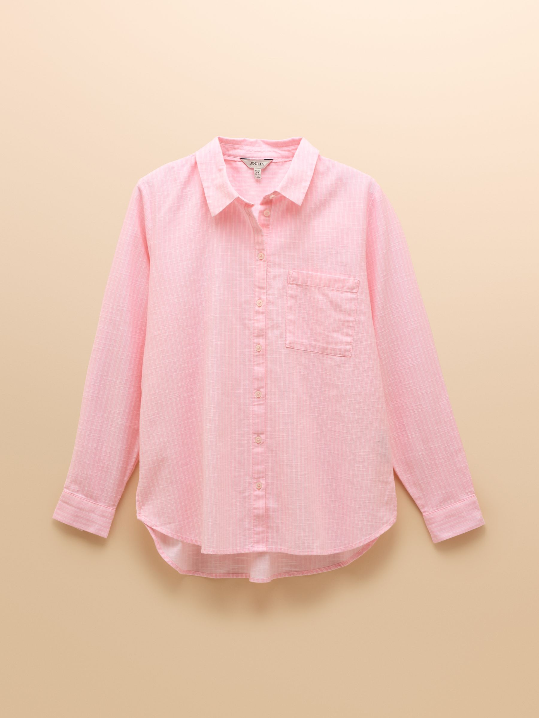 Ida Pink/White Cotton Shirt - Image 10 of 10
