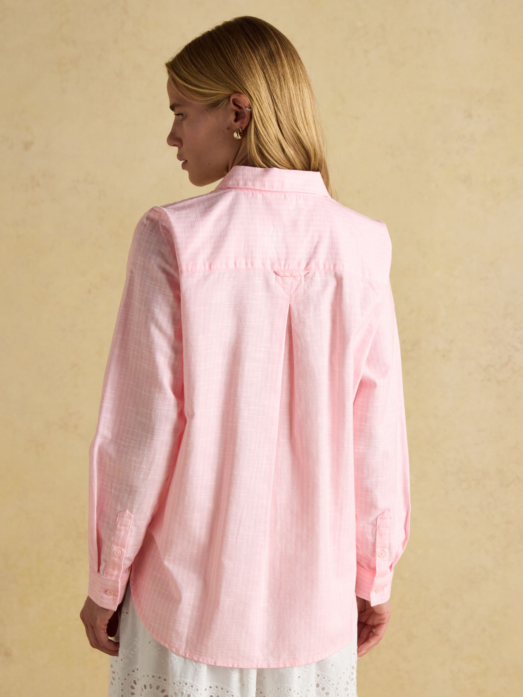 Ida Pink/White Cotton Shirt - Image 2 of 10