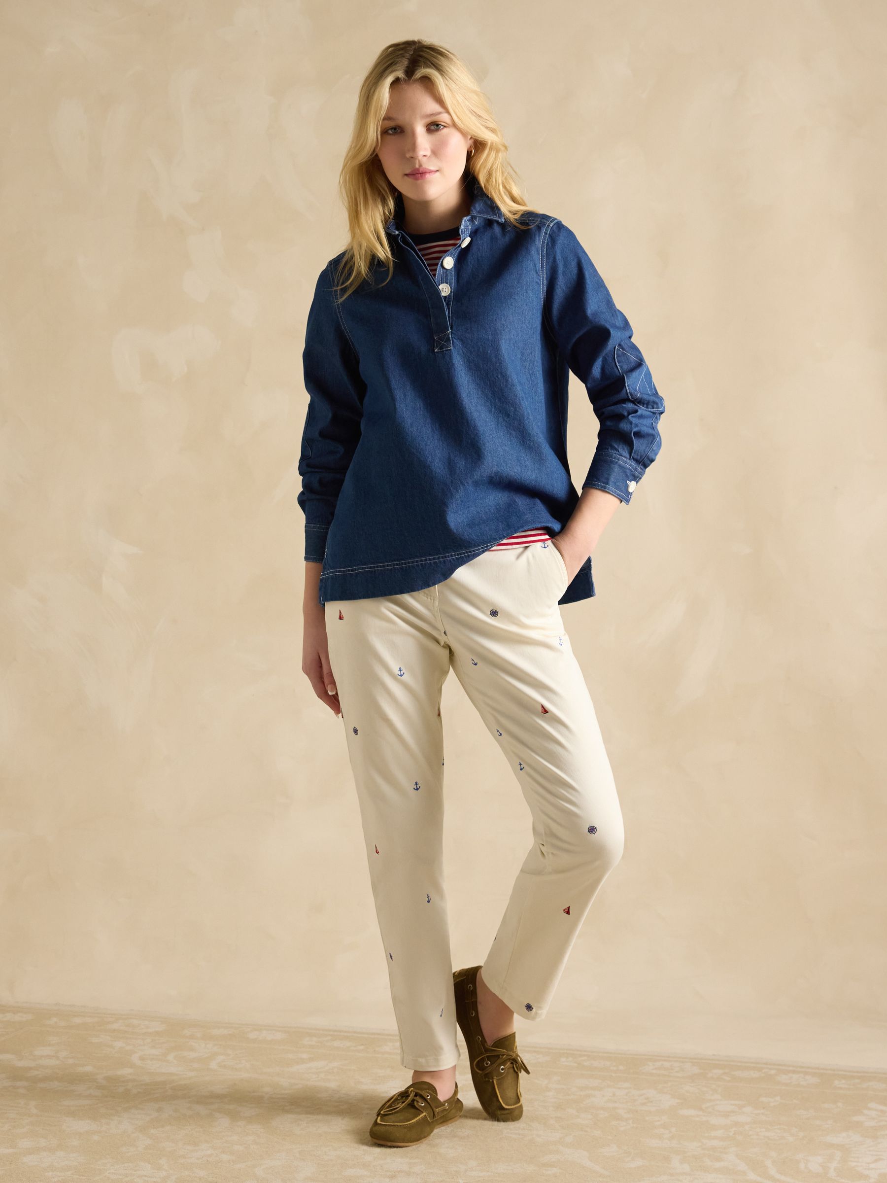 Brinley Denim Deck Shirt - Image 4 of 8