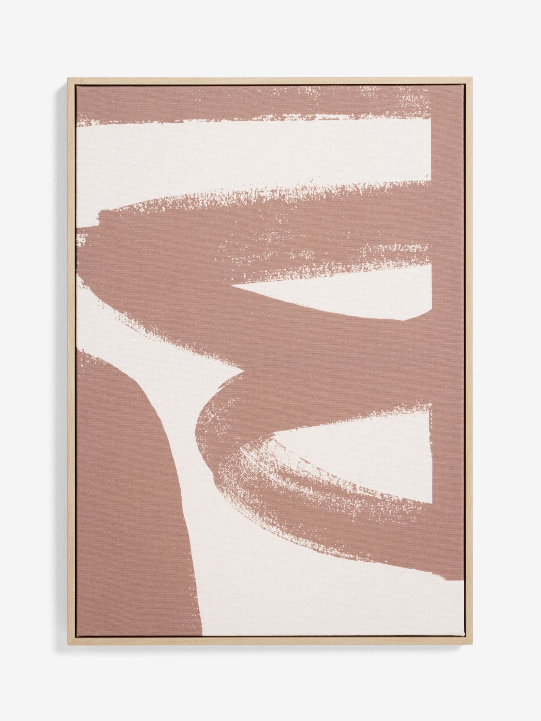 Abstract Canvas Wall Art in Innes Brown - Image 4 of 4