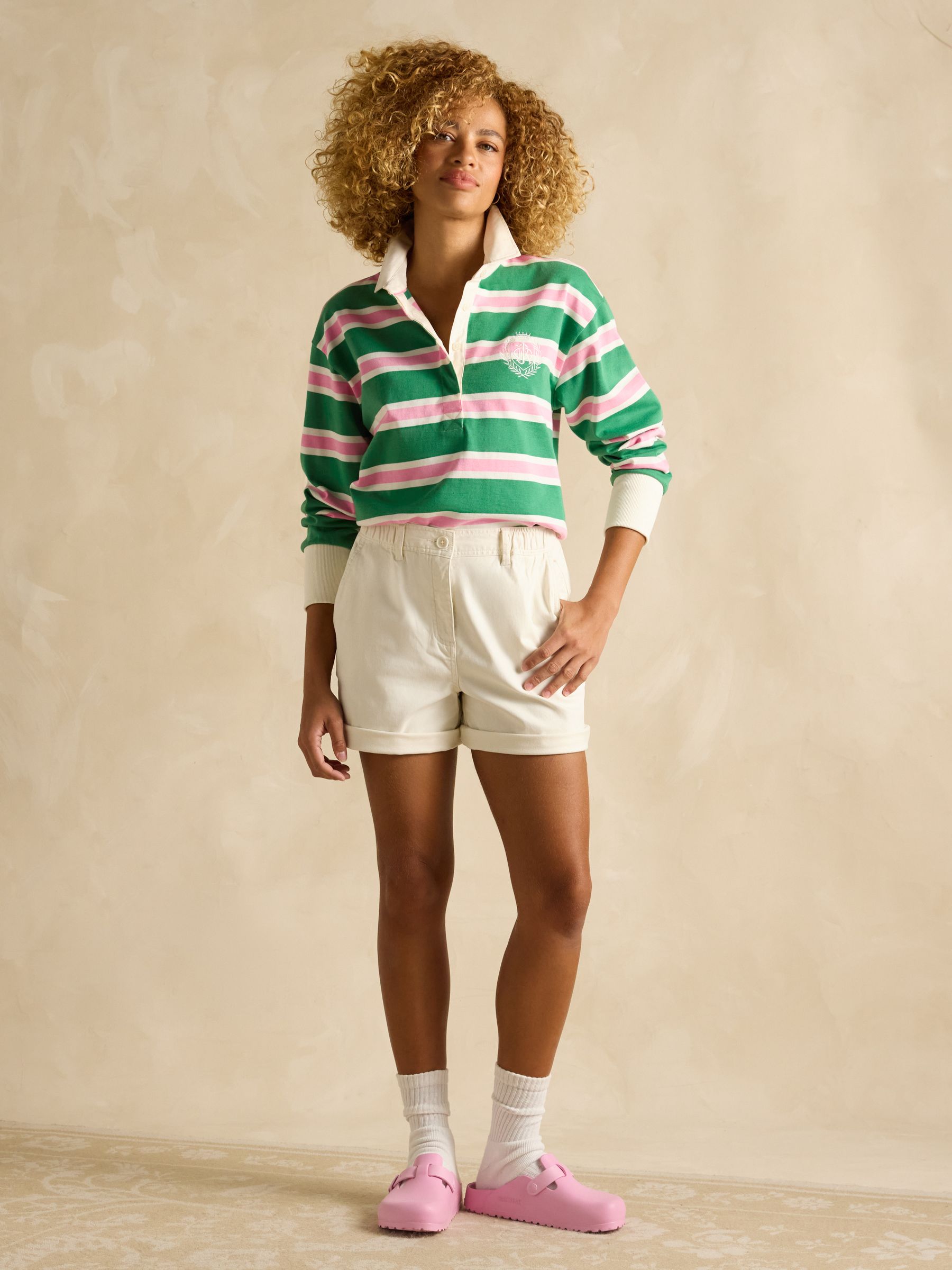 Chino Ecru Shorts - Image 3 of 6