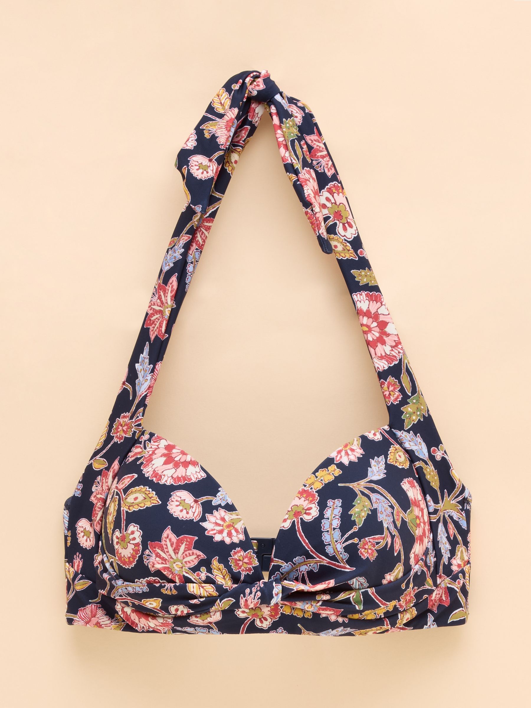 Jasmine Navy Bikini Top - Image 9 of 9