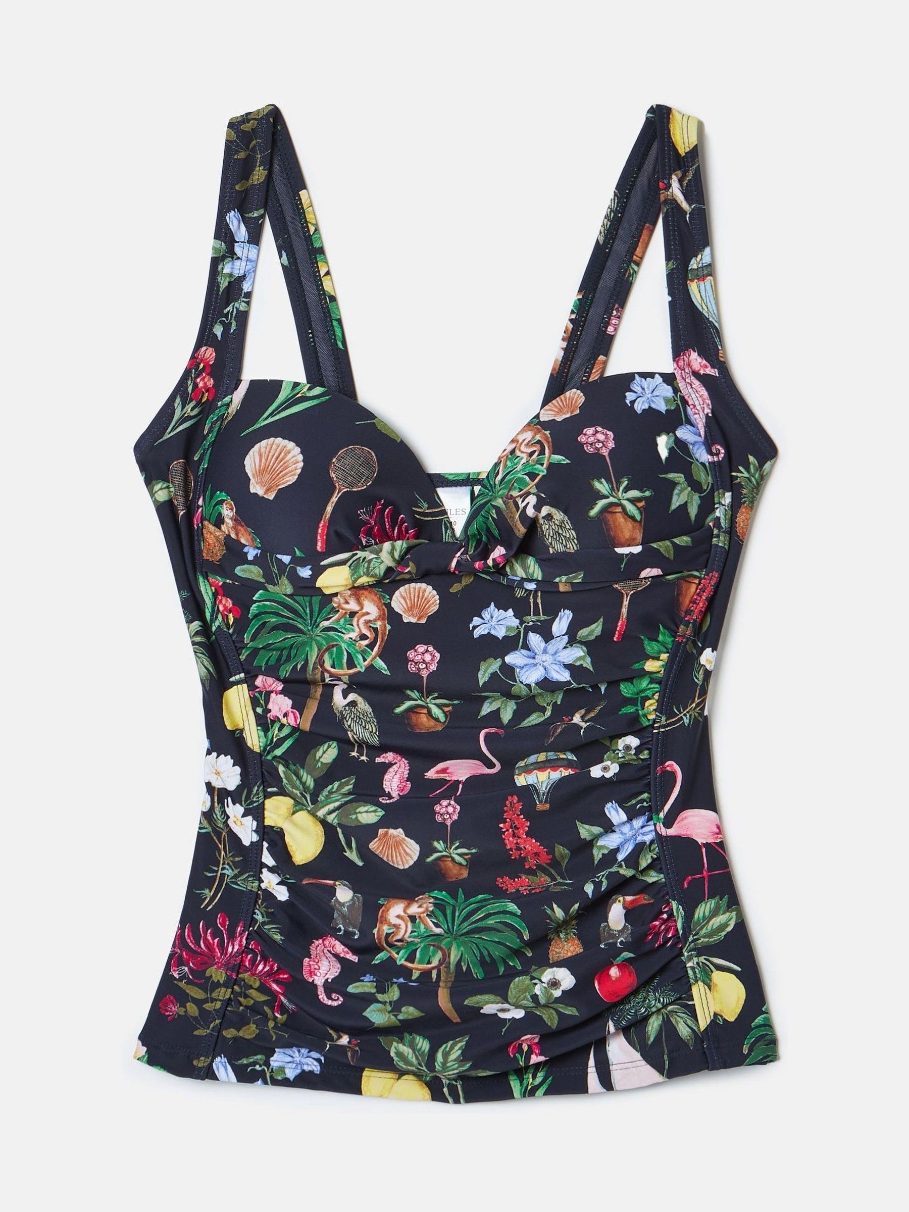 Jasmine Navy Blue Tankini Top - Image 6 of 6