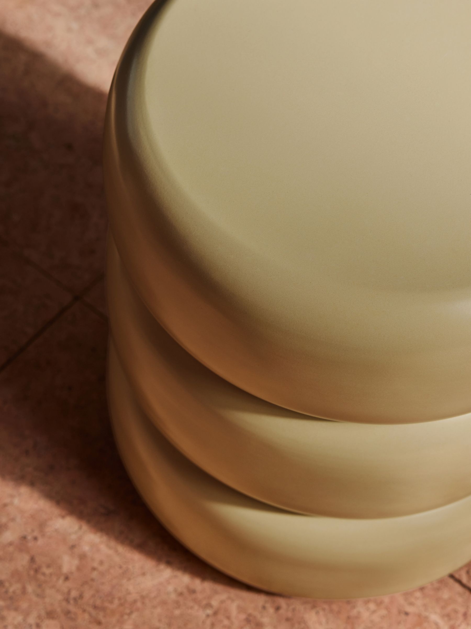 Coen Side Table in Ecru White - Image 3 of 3