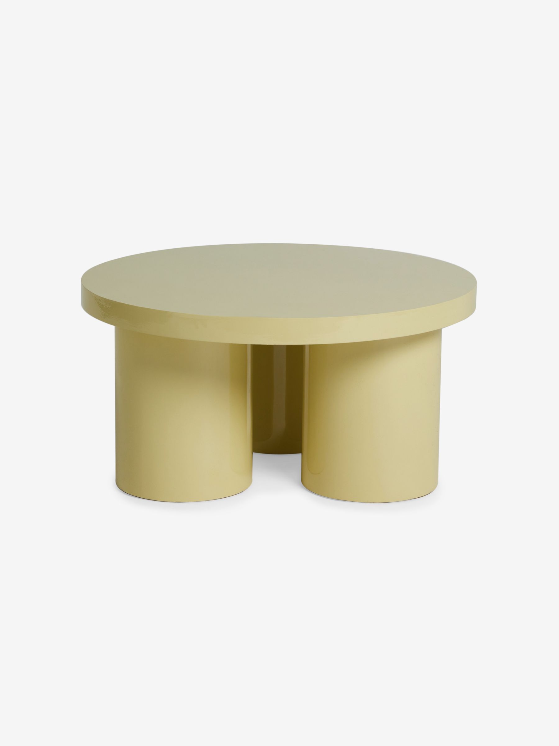 Lacey Coffee Table in Yellow Gloss - Image 5 of 6