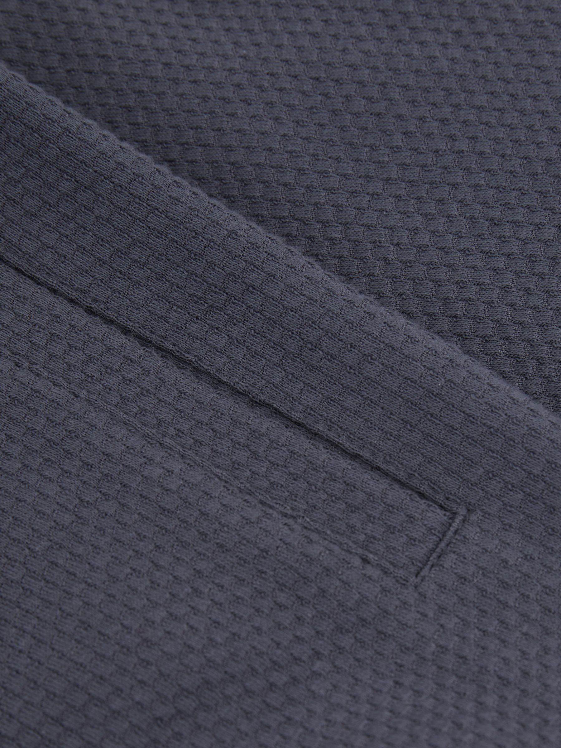 9-14 yrs Textured Drawstring Shorts in Steel Blue - Image 5 of 5