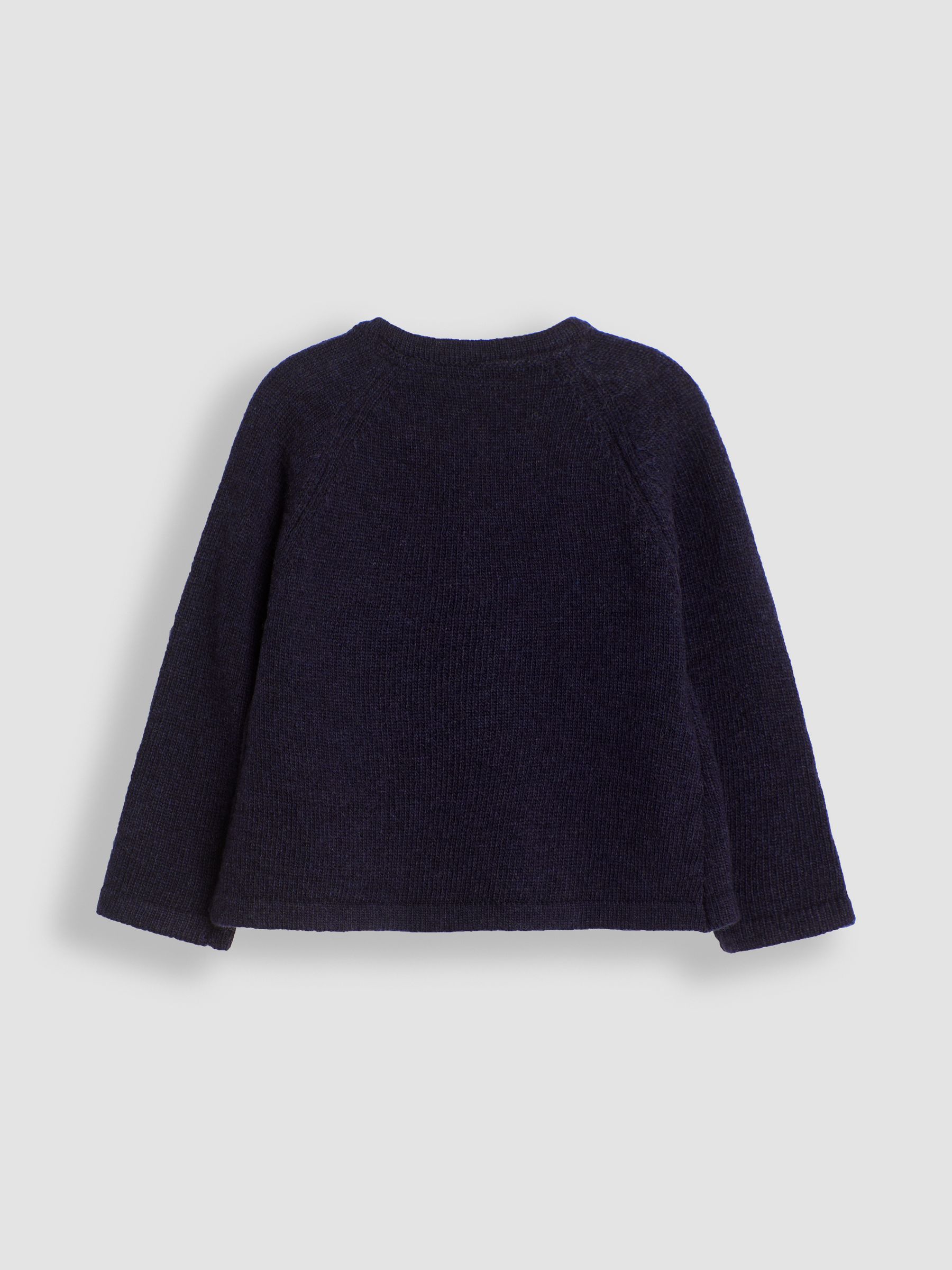 Navy Robin Embroidered Cardigan - Image 2 of 3