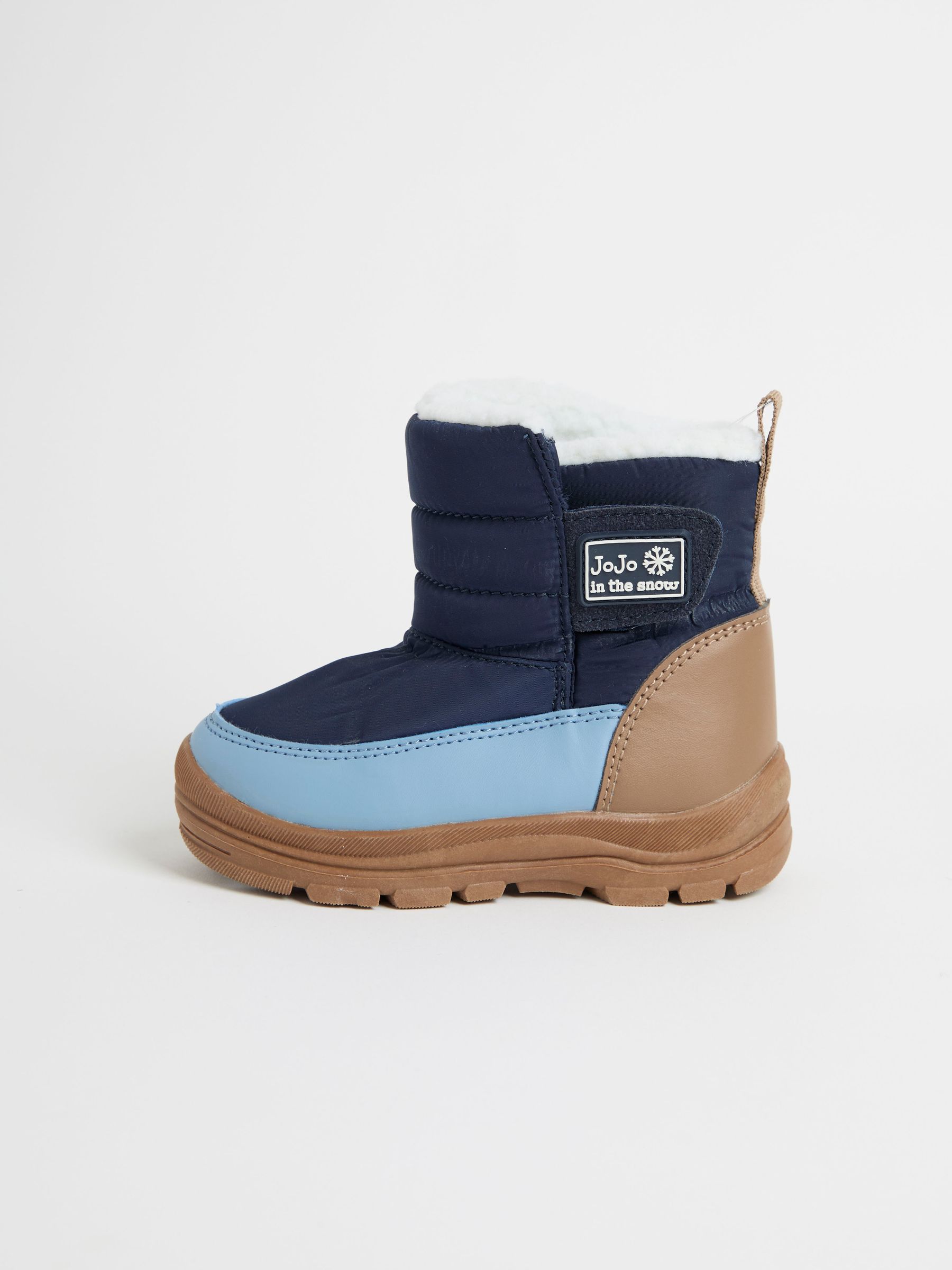 Navy Blue Cosy Snow Boots - Image 4 of 4