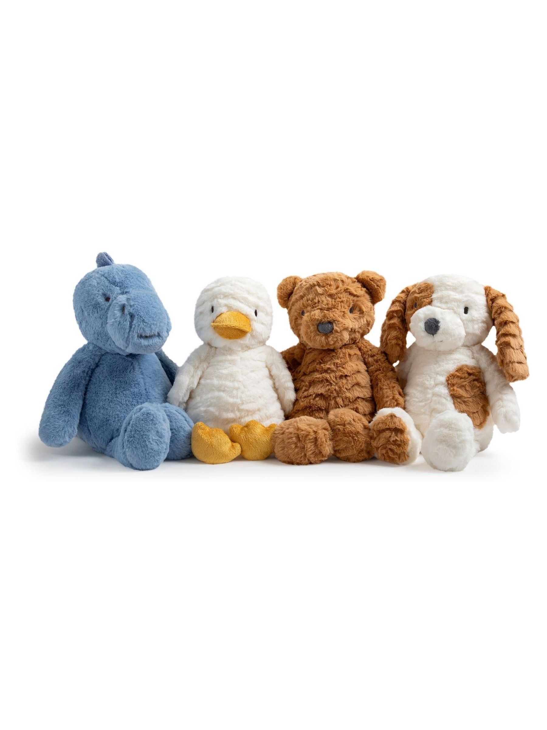 Grey Patch Dog Soft Toy Plushie - Medium - Image 9 of 9