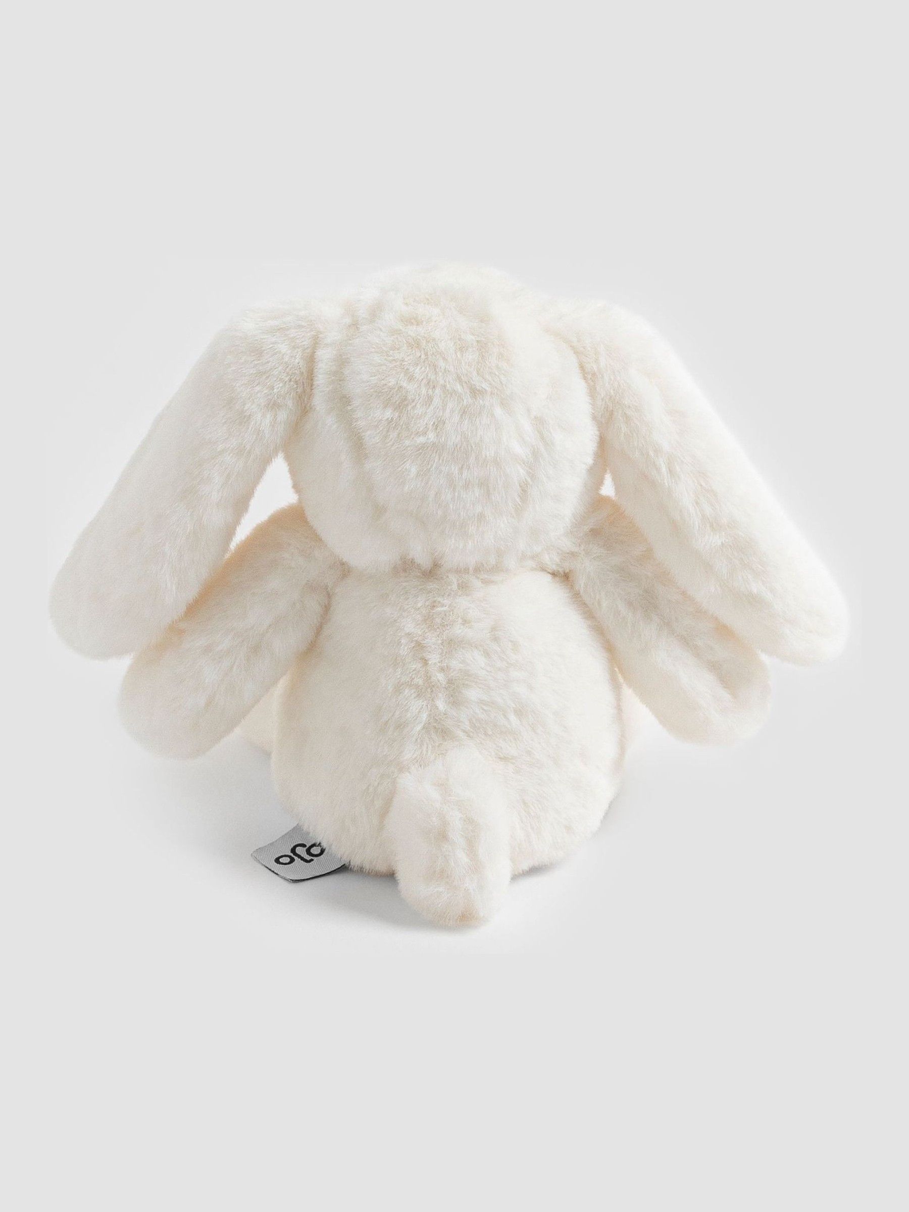White Bunny Soft Toy Plushie - Small | JoJo Maman Bébé