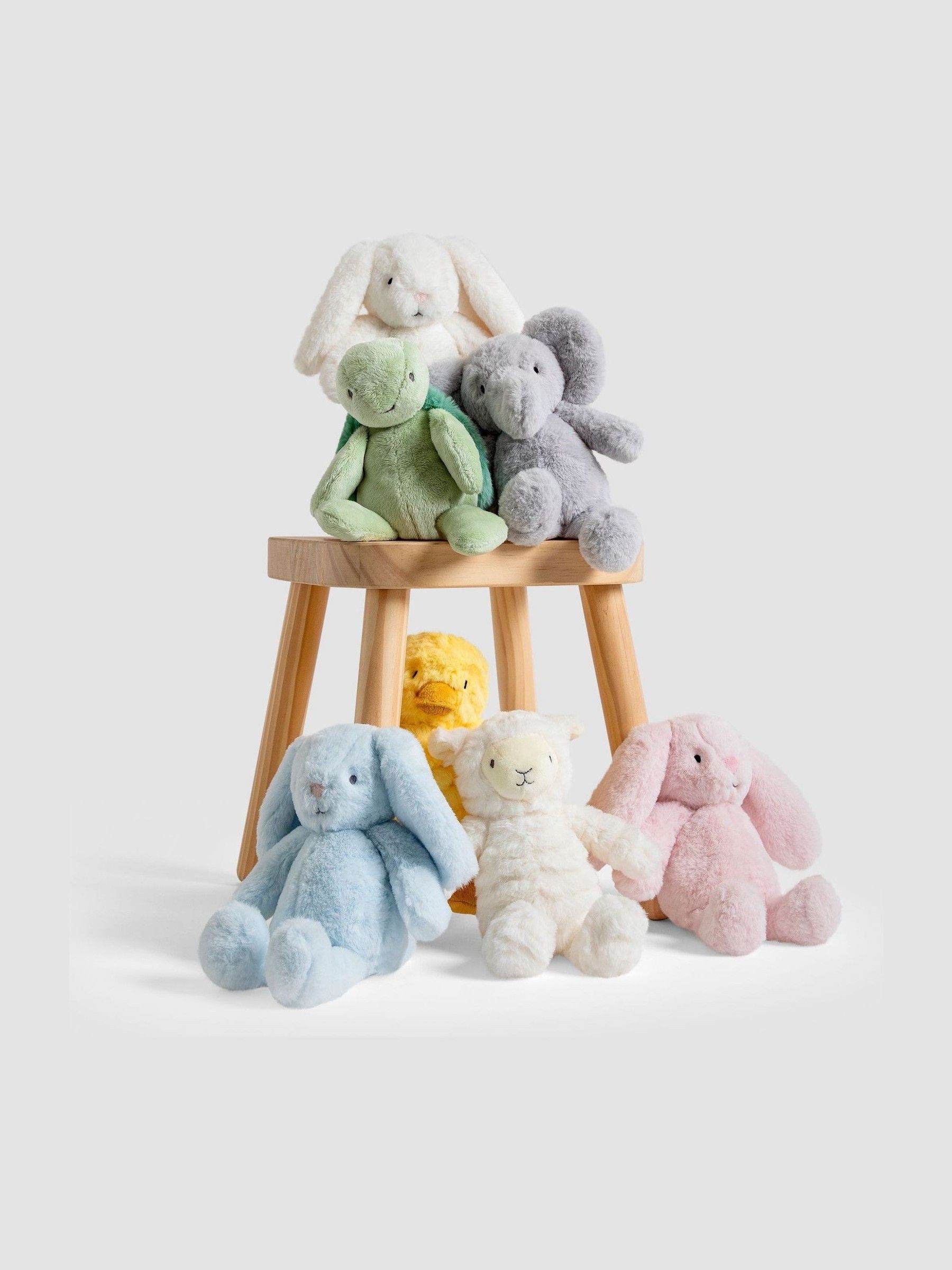 White Betsy Bunny Soft Toy Small - Image 5 of 8
