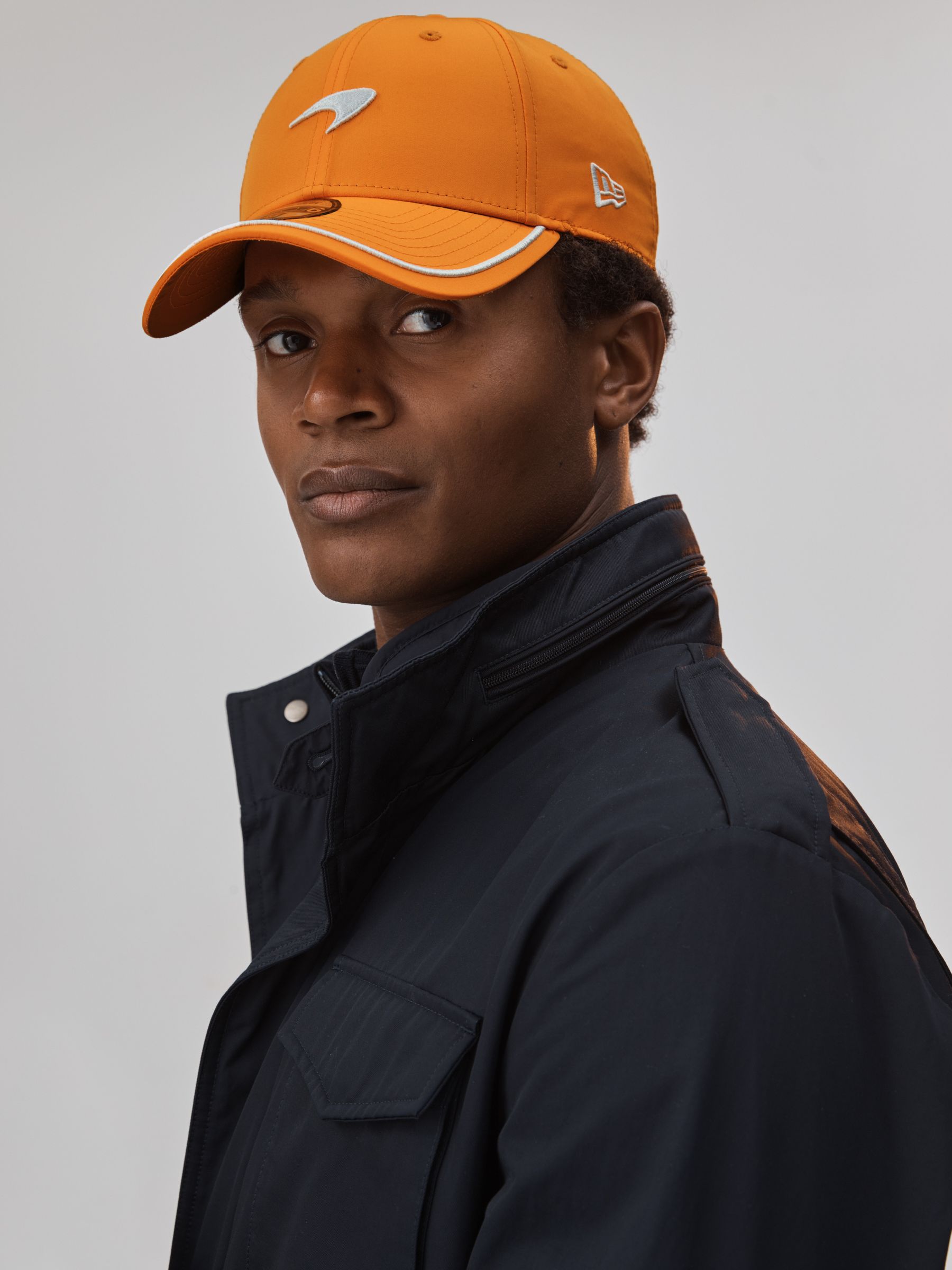 McLaren F1 Embroidered Baseball Cap in Papaya - Image 2 of 4