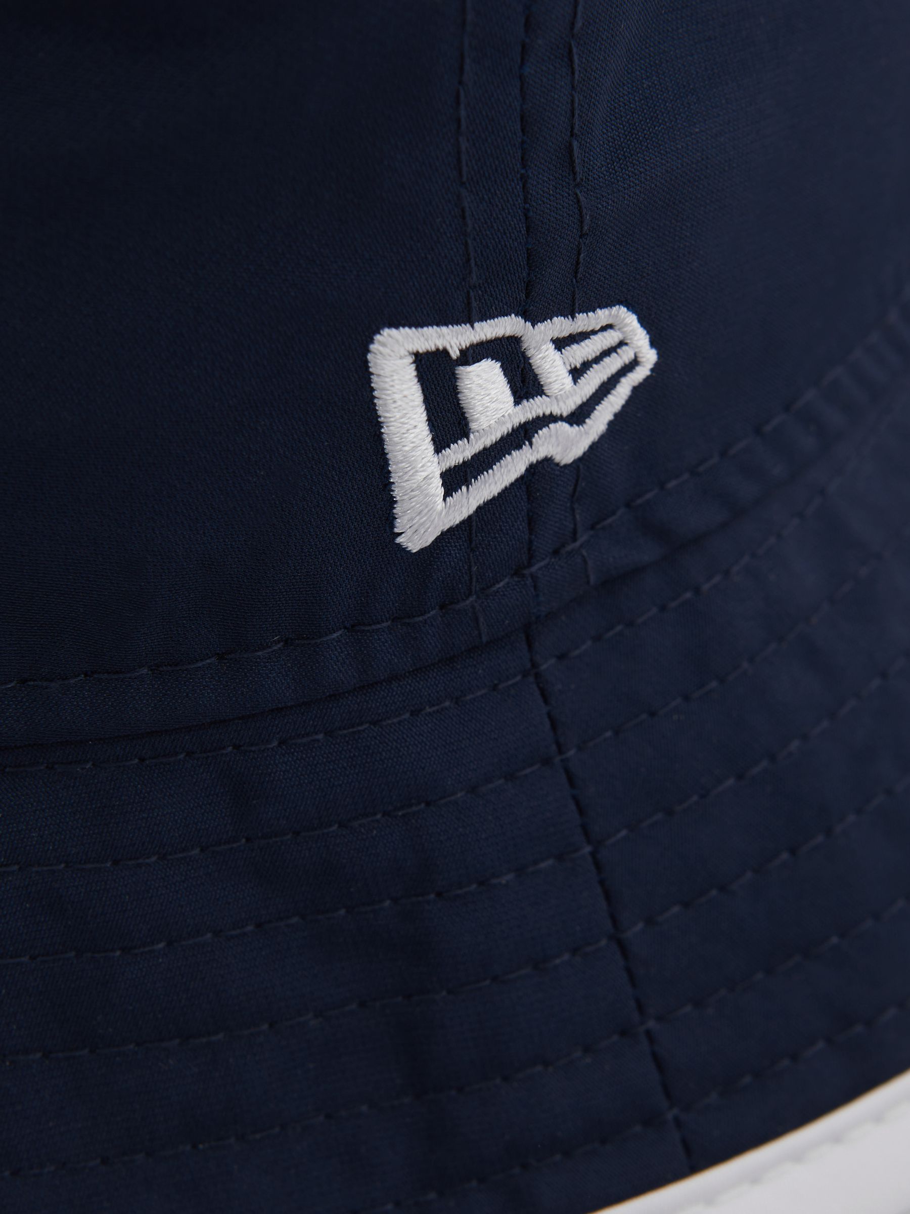 Embroidered Hat in Navy - Image 4 of 4