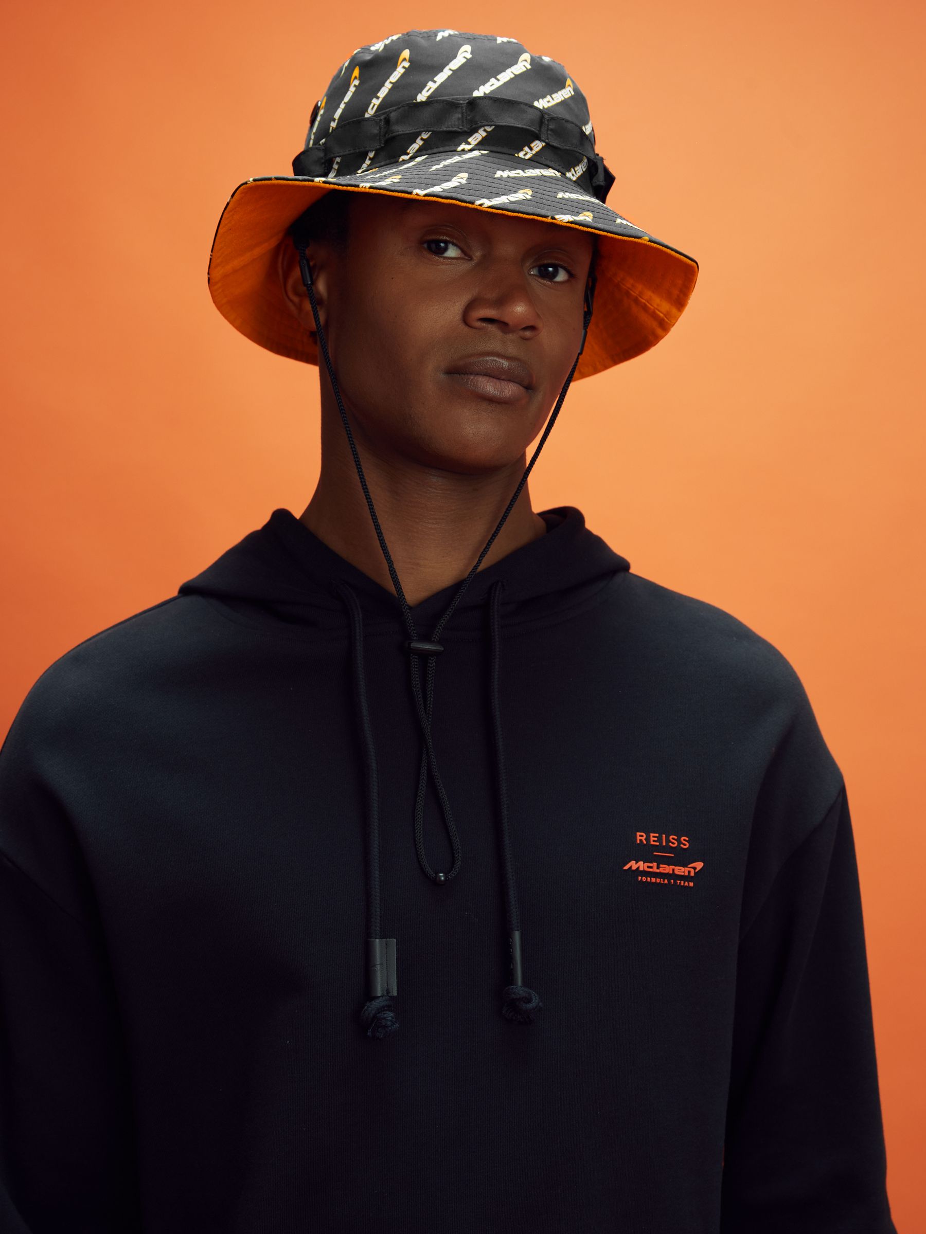 McLaren F1 Printed Bucket Hat in Black - Image 2 of 4
