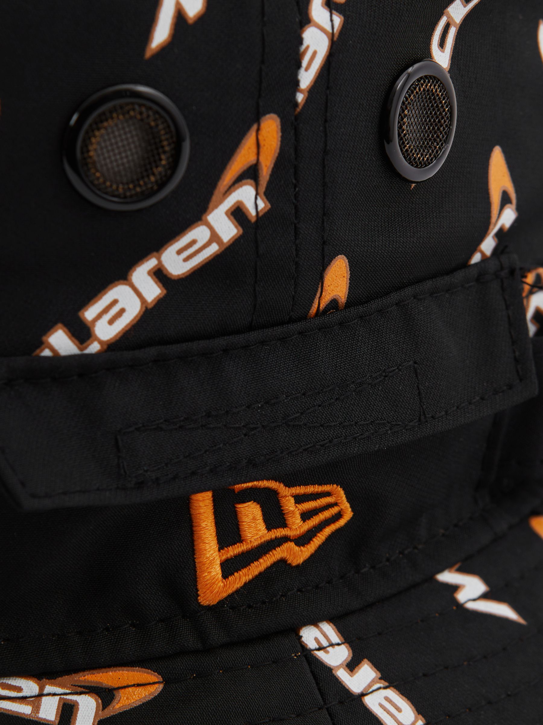 McLaren F1 Printed Bucket Hat in Black - Image 3 of 4