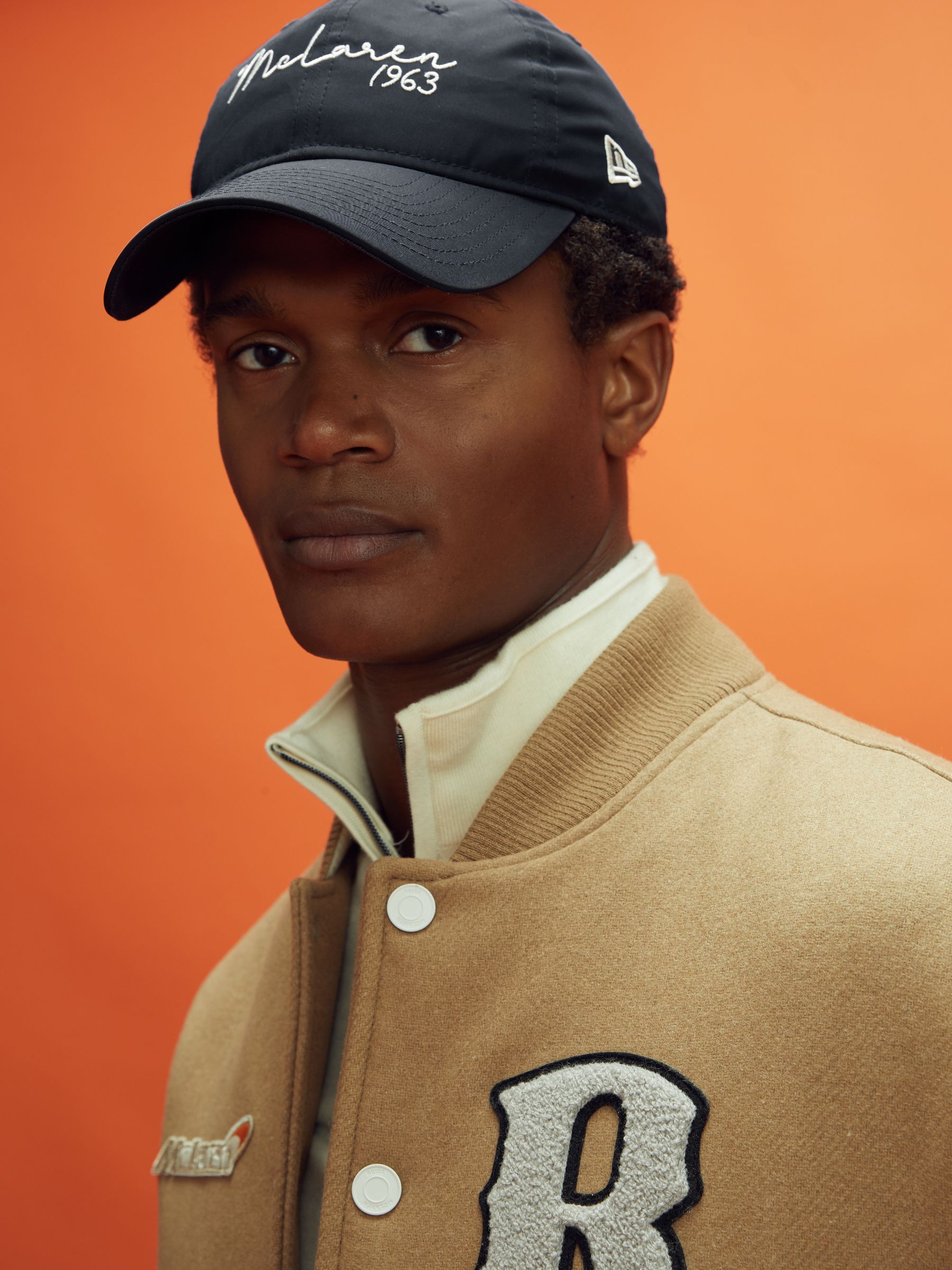 McLaren F1 Embroidered Baseball Cap in Navy - Image 2 of 4