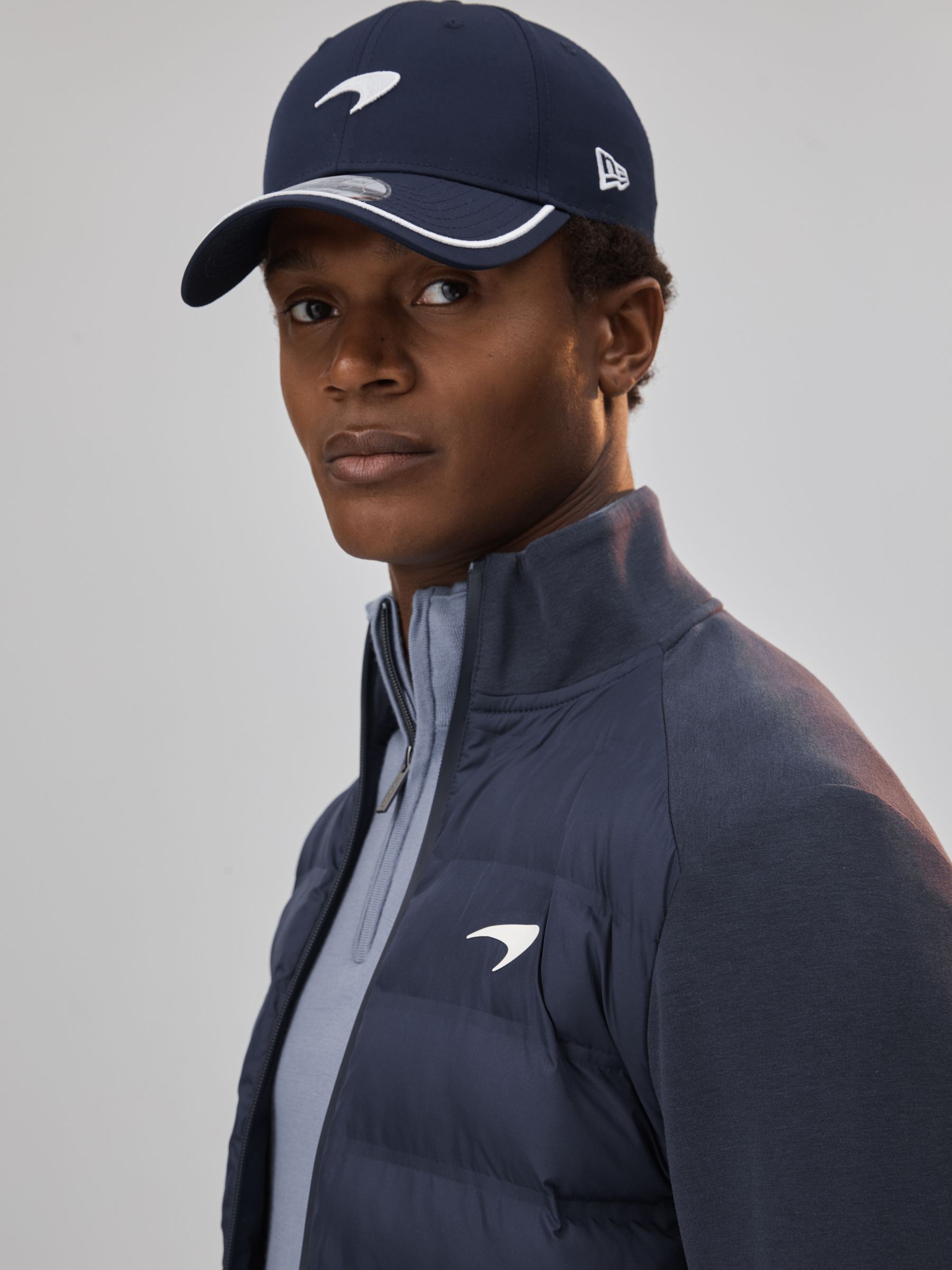 McLaren F1 Embroidered Baseball Cap in Navy - Image 2 of 4