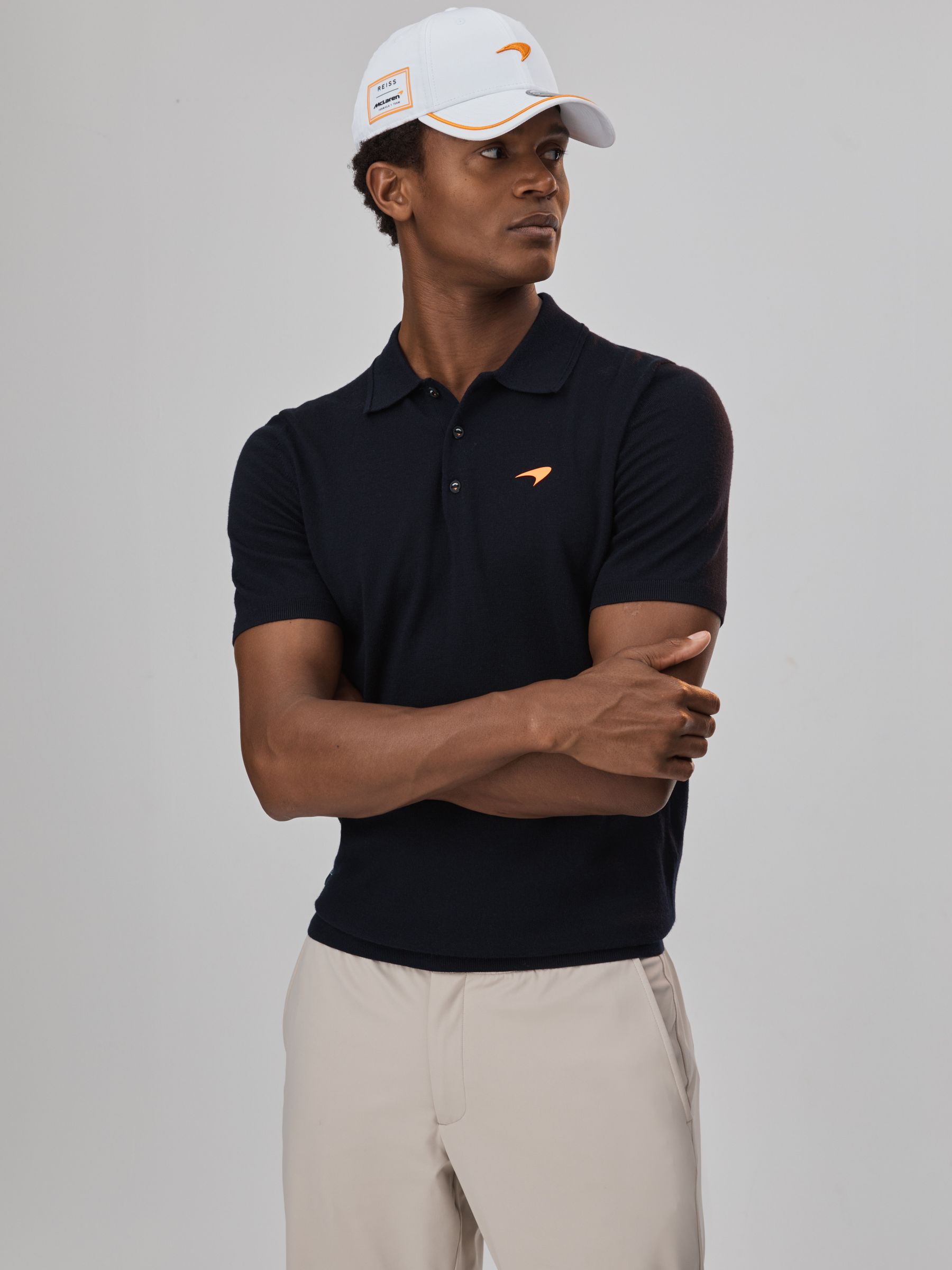 McLaren F1 Embroidered Baseball Cap in White - Image 2 of 4