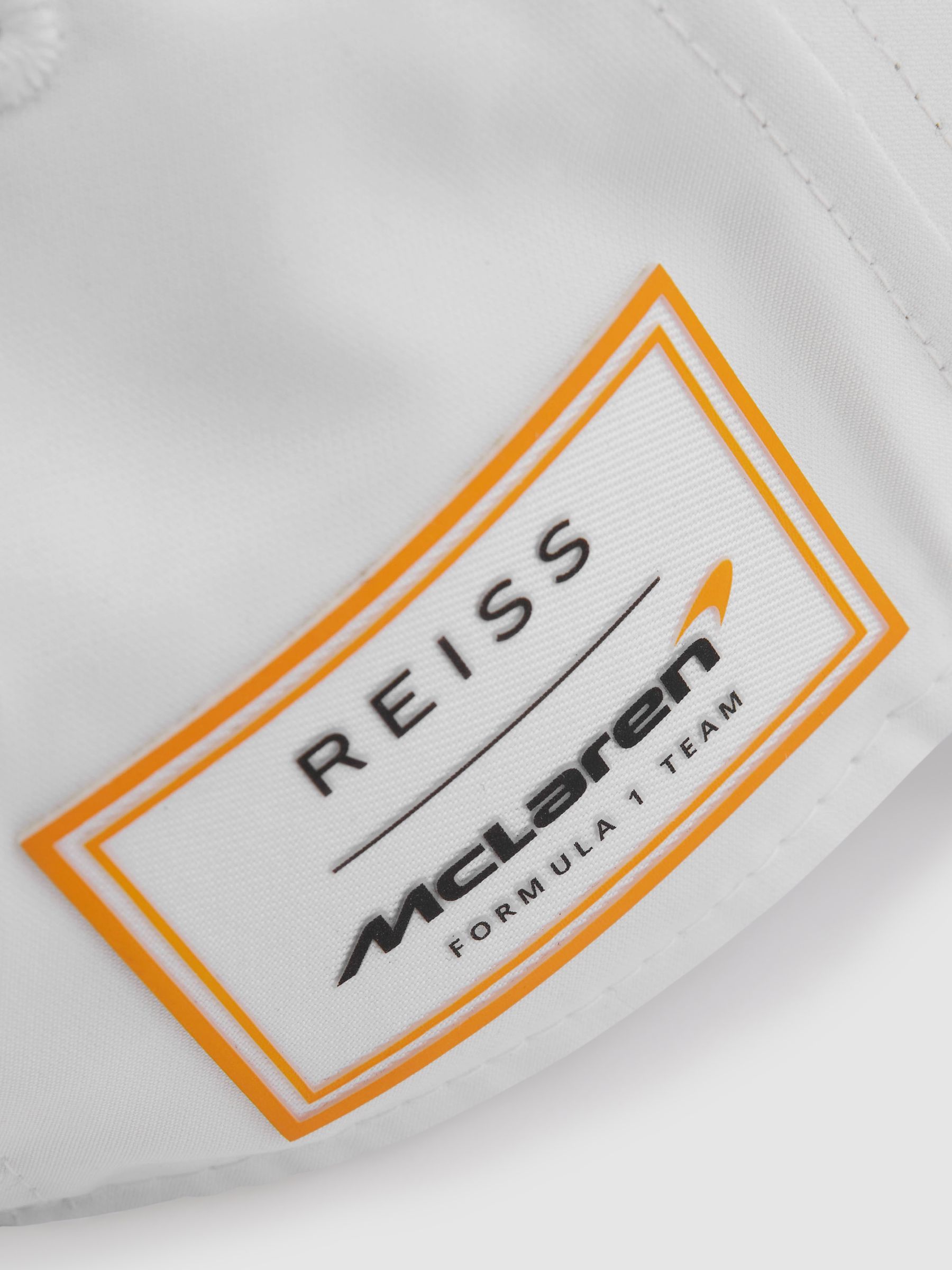 McLaren F1 Embroidered Baseball Cap in White - Image 4 of 4