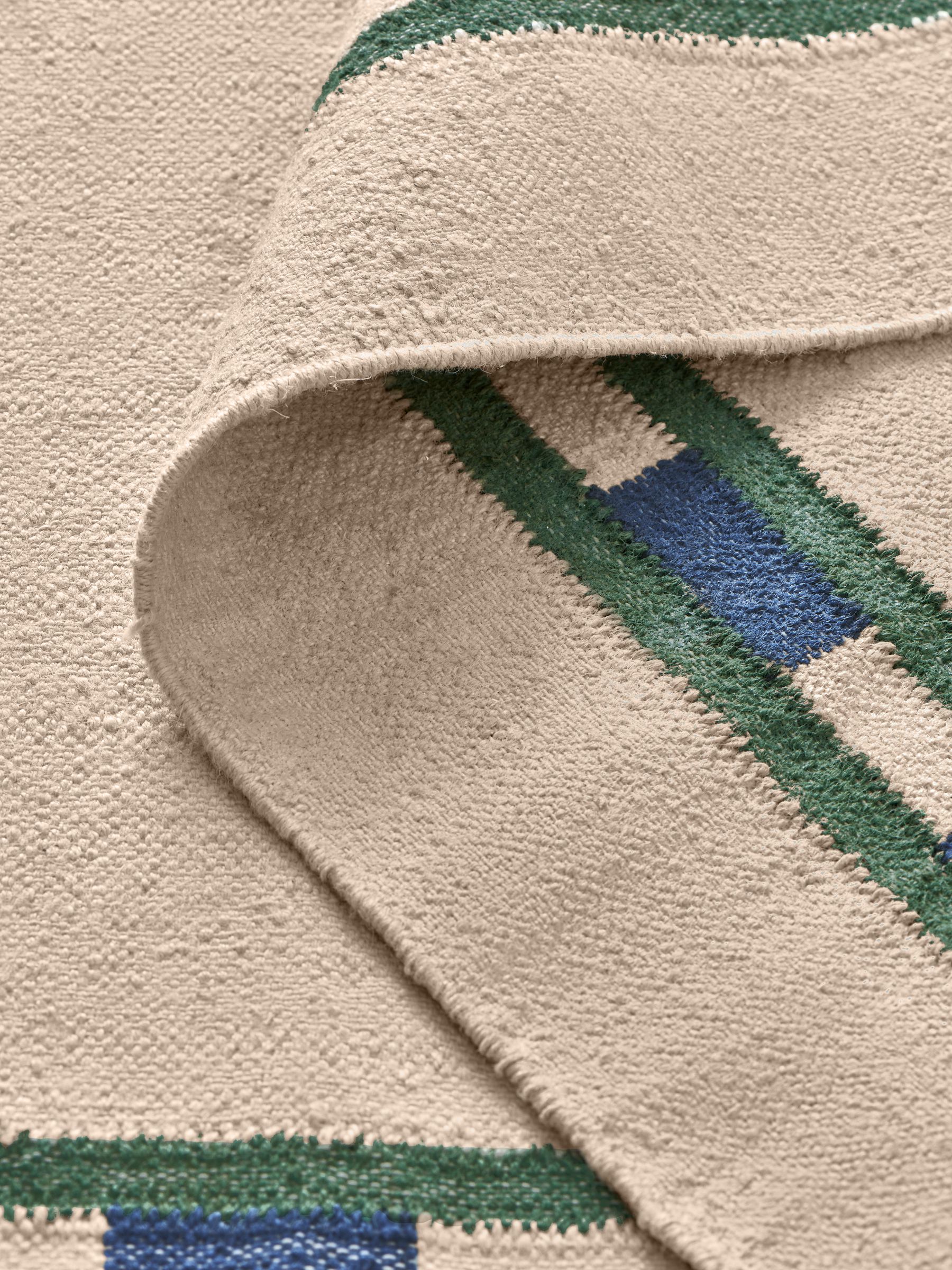 Natural Mannington Jute Border Rug - Image 3 of 4