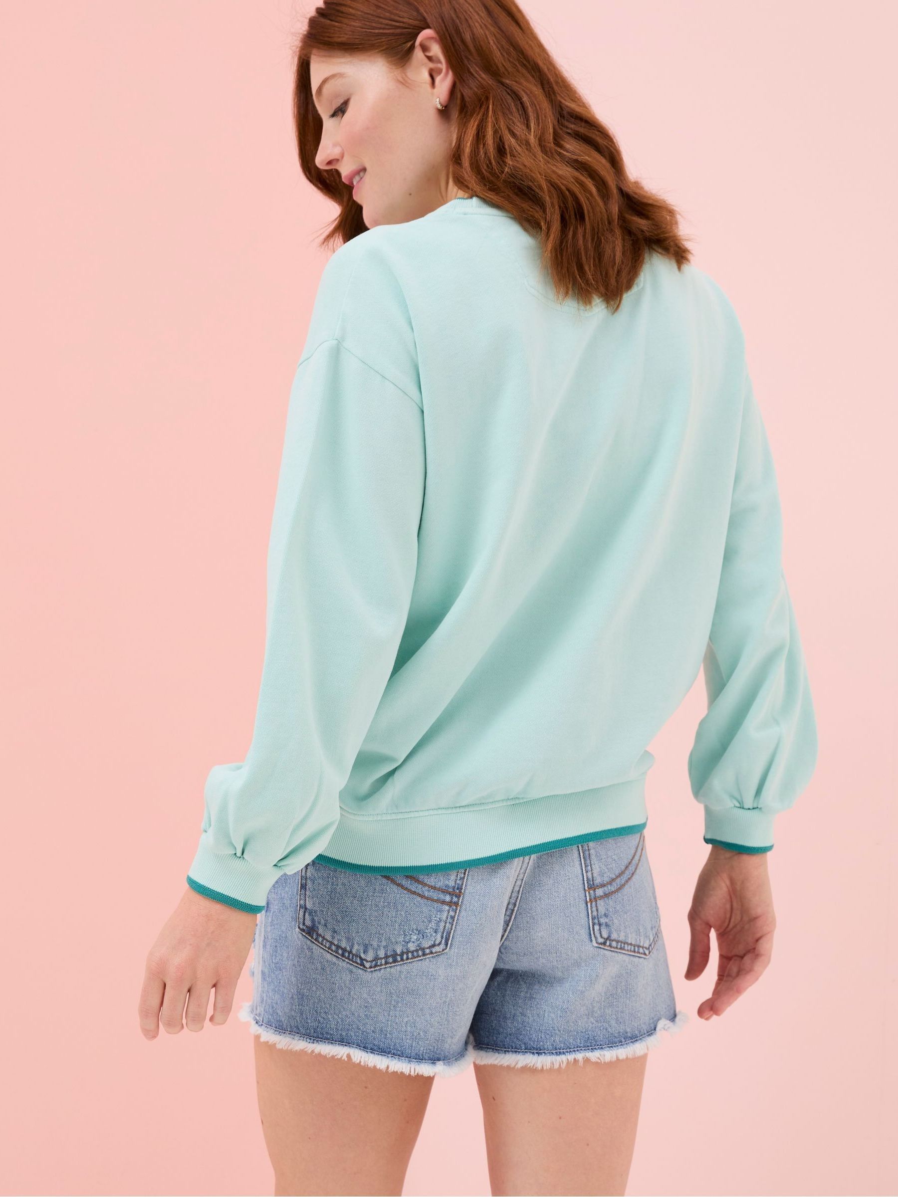 Judes Green Crew Sweatshirt - Image 2 of 5