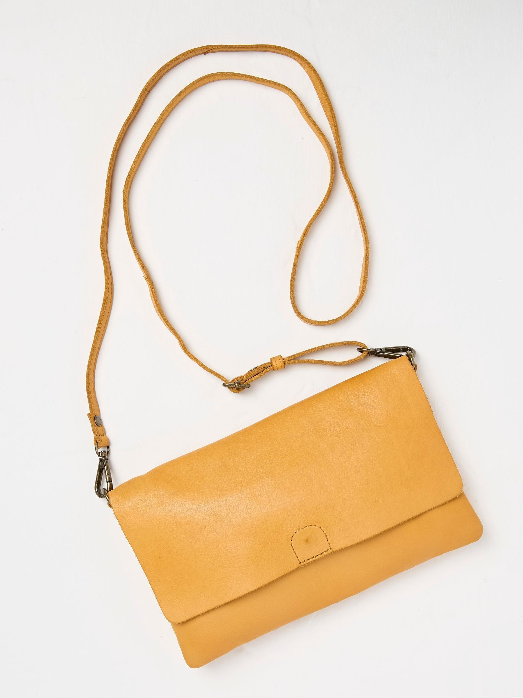 Elena Yellow Wristlet Cross-Body Bag - Image 1 of 2