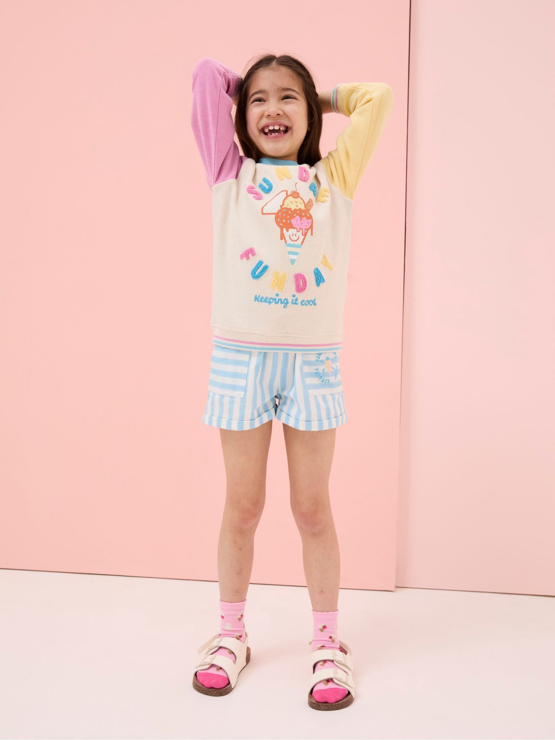 Judes Natural Ice Cream Crew Sweatshirt - Image 5 of 6